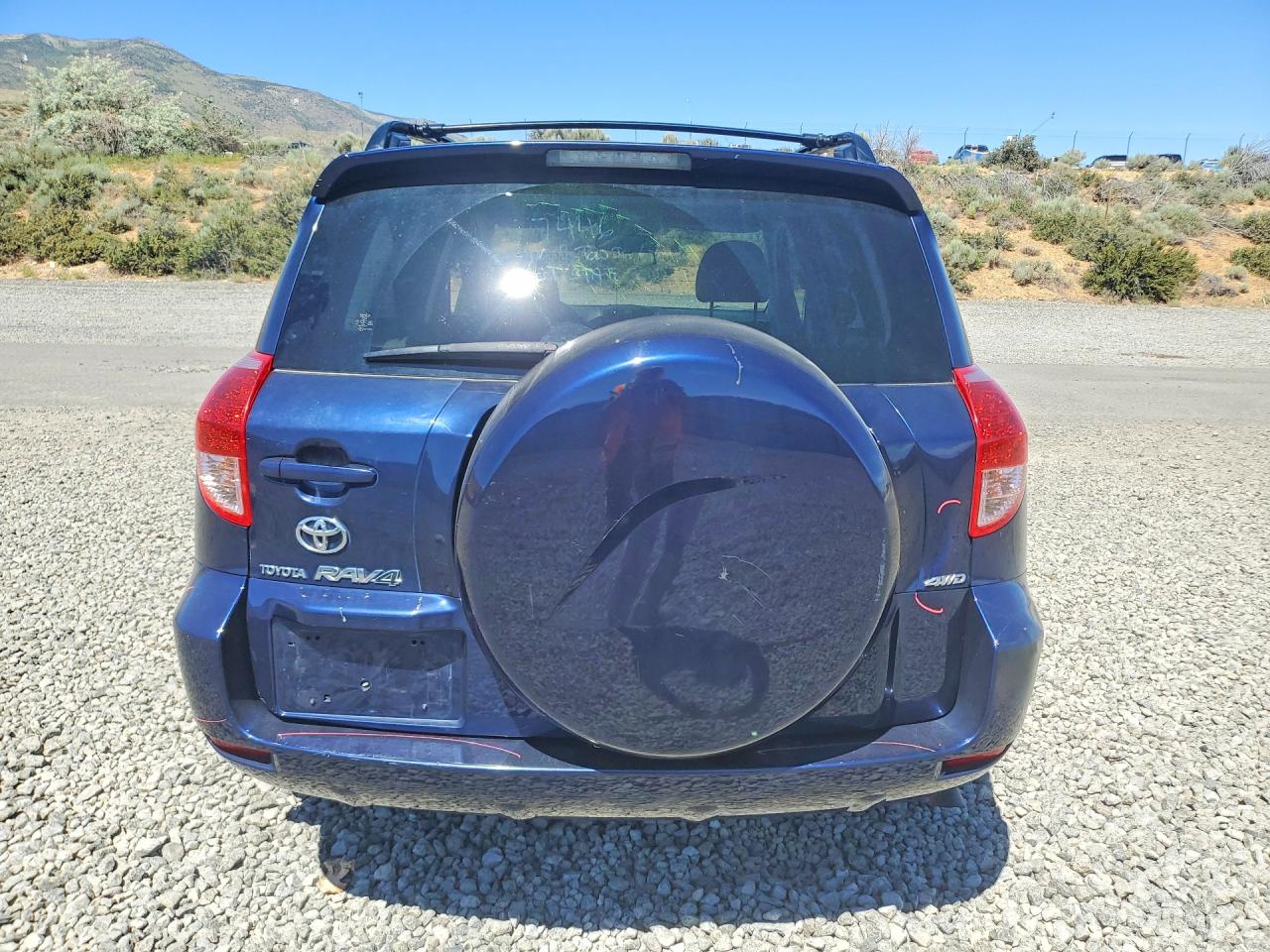 2007 Toyota Rav4 Limited Blue vin: JTMBK31V875026910
