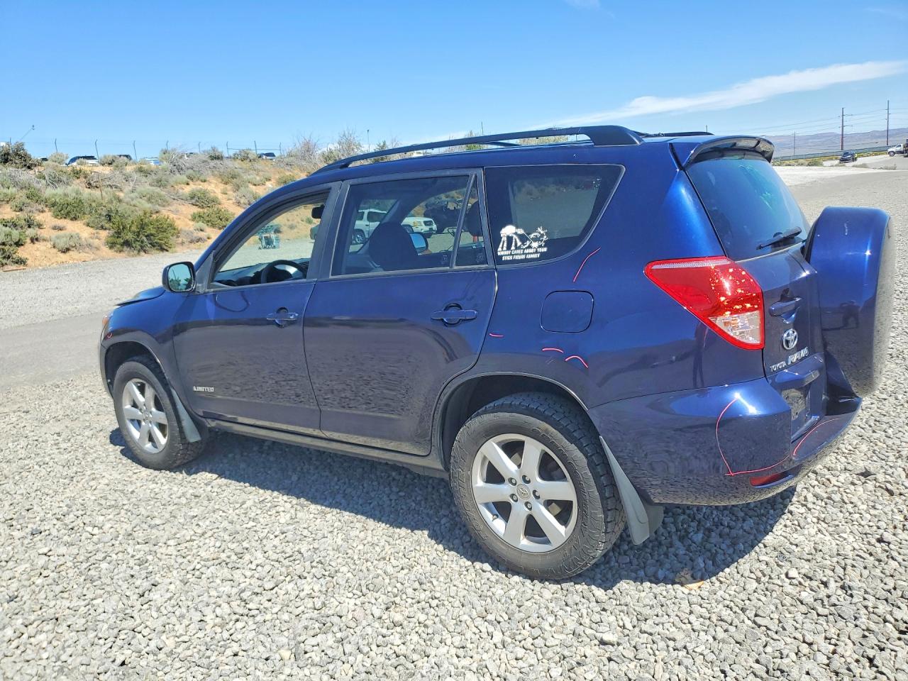 2007 Toyota Rav4 Limited Blue vin: JTMBK31V875026910