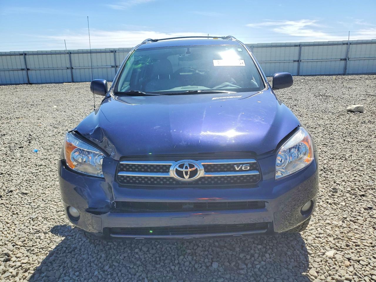 2007 Toyota Rav4 Limited Blue vin: JTMBK31V875026910