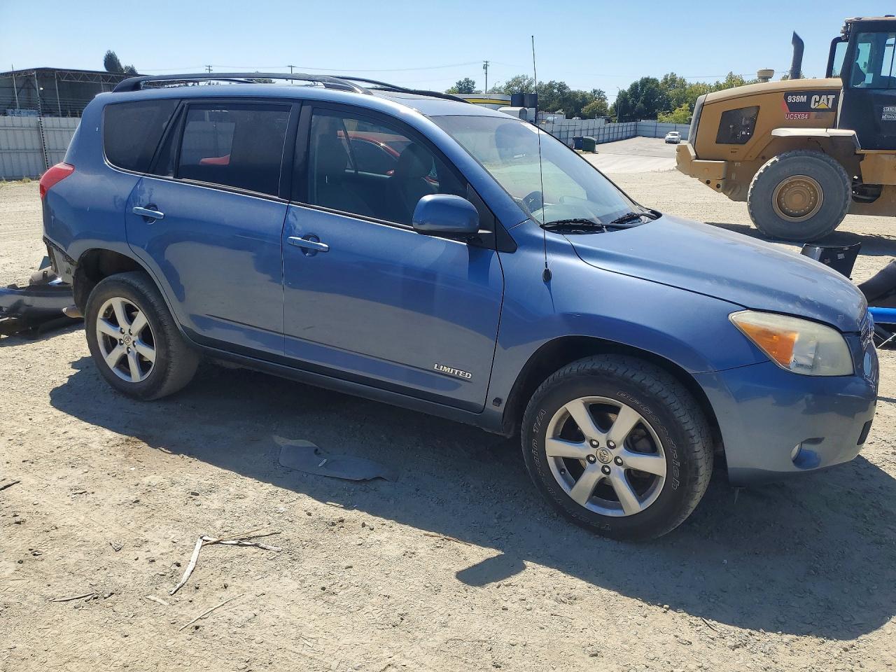 2007 Toyota Rav4 Limited Blue vin: JTMBK31V876019711