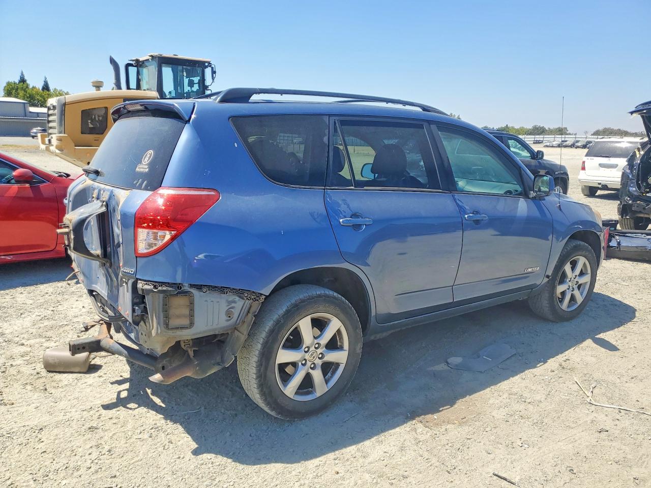 2007 Toyota Rav4 Limited Blue vin: JTMBK31V876019711