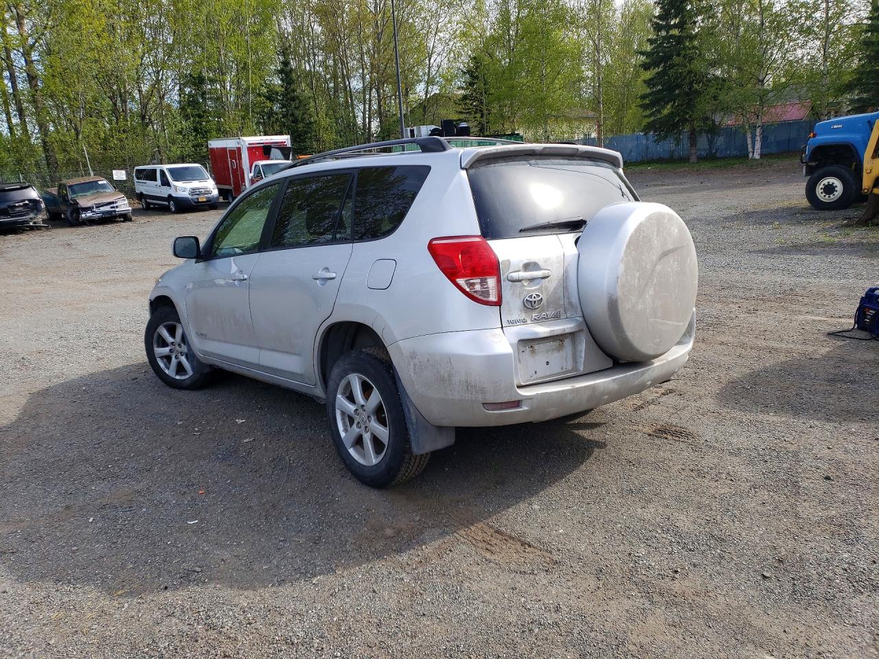 2007 Toyota Rav4 Limited Silver vin: JTMBK31V876026285