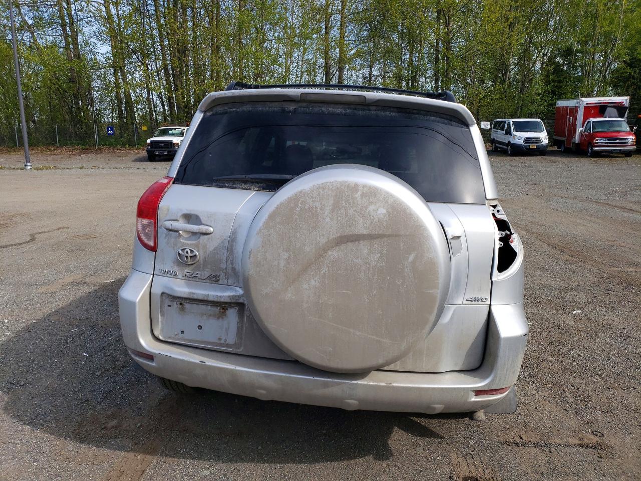 2007 Toyota Rav4 Limited Silver vin: JTMBK31V876026285