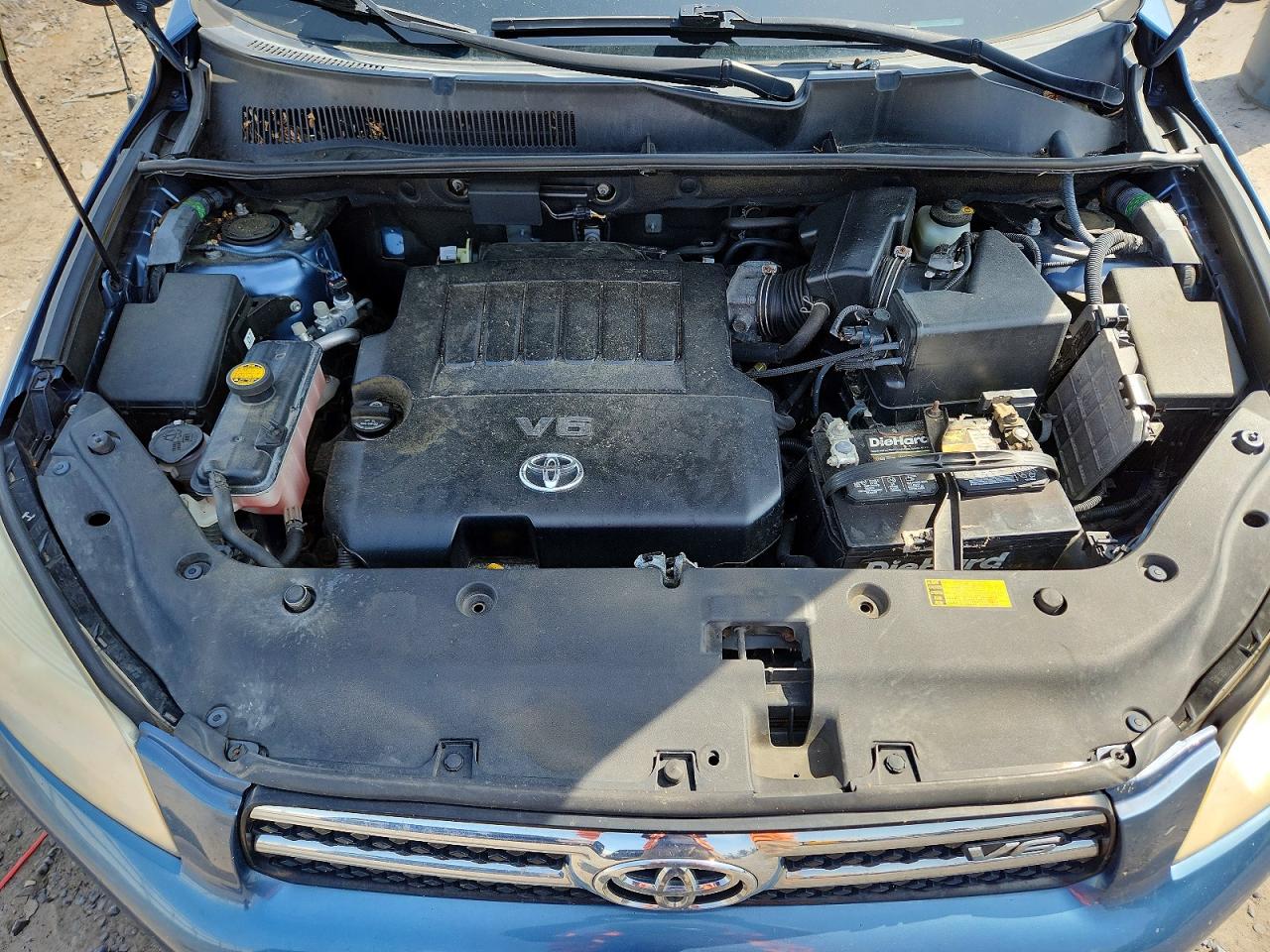 2008 Toyota Rav4 Limited Blue vin: JTMBK31V885057110