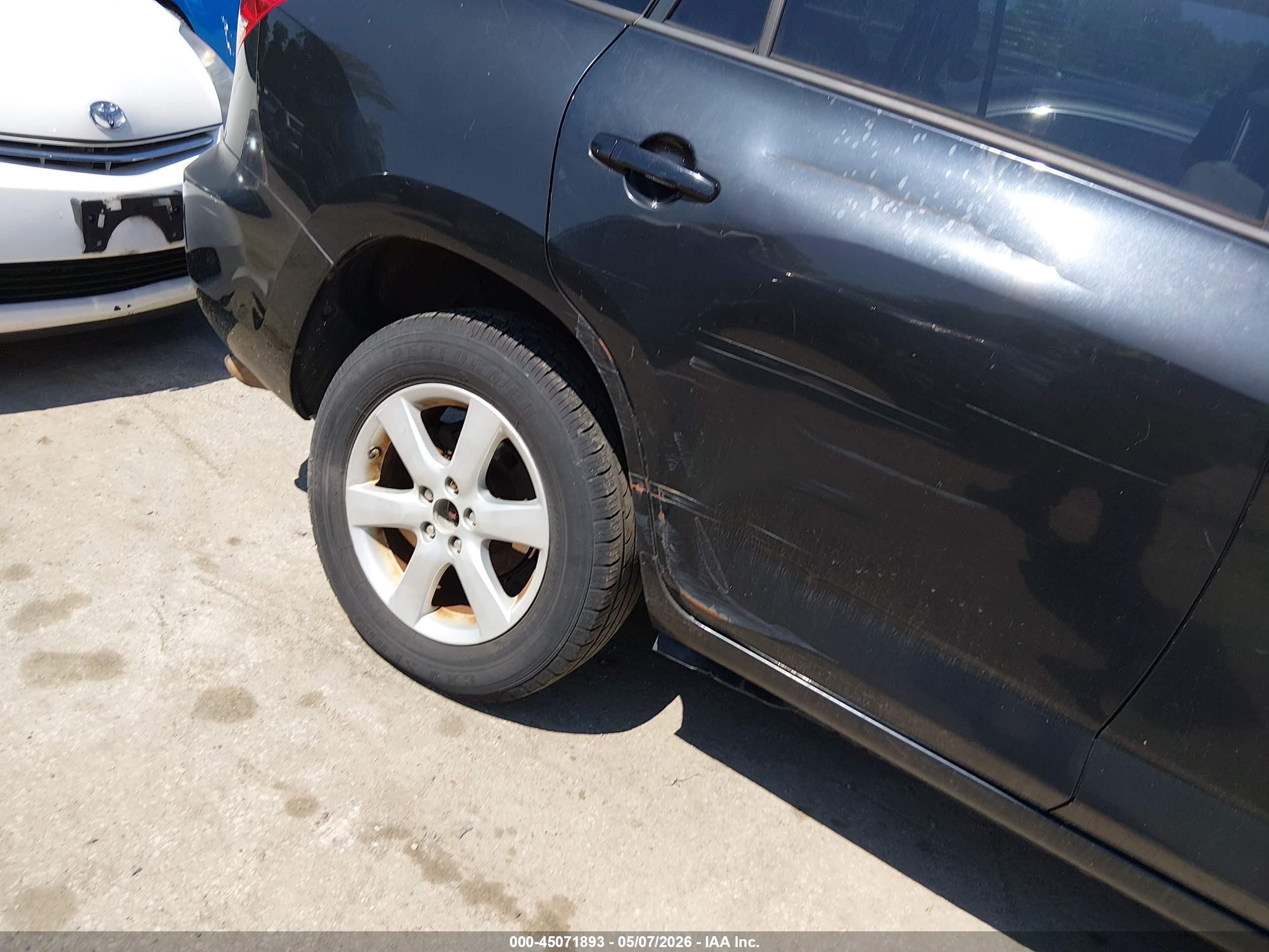 2008 Toyota Rav4 Limited V6 Black vin: JTMBK31V885063778