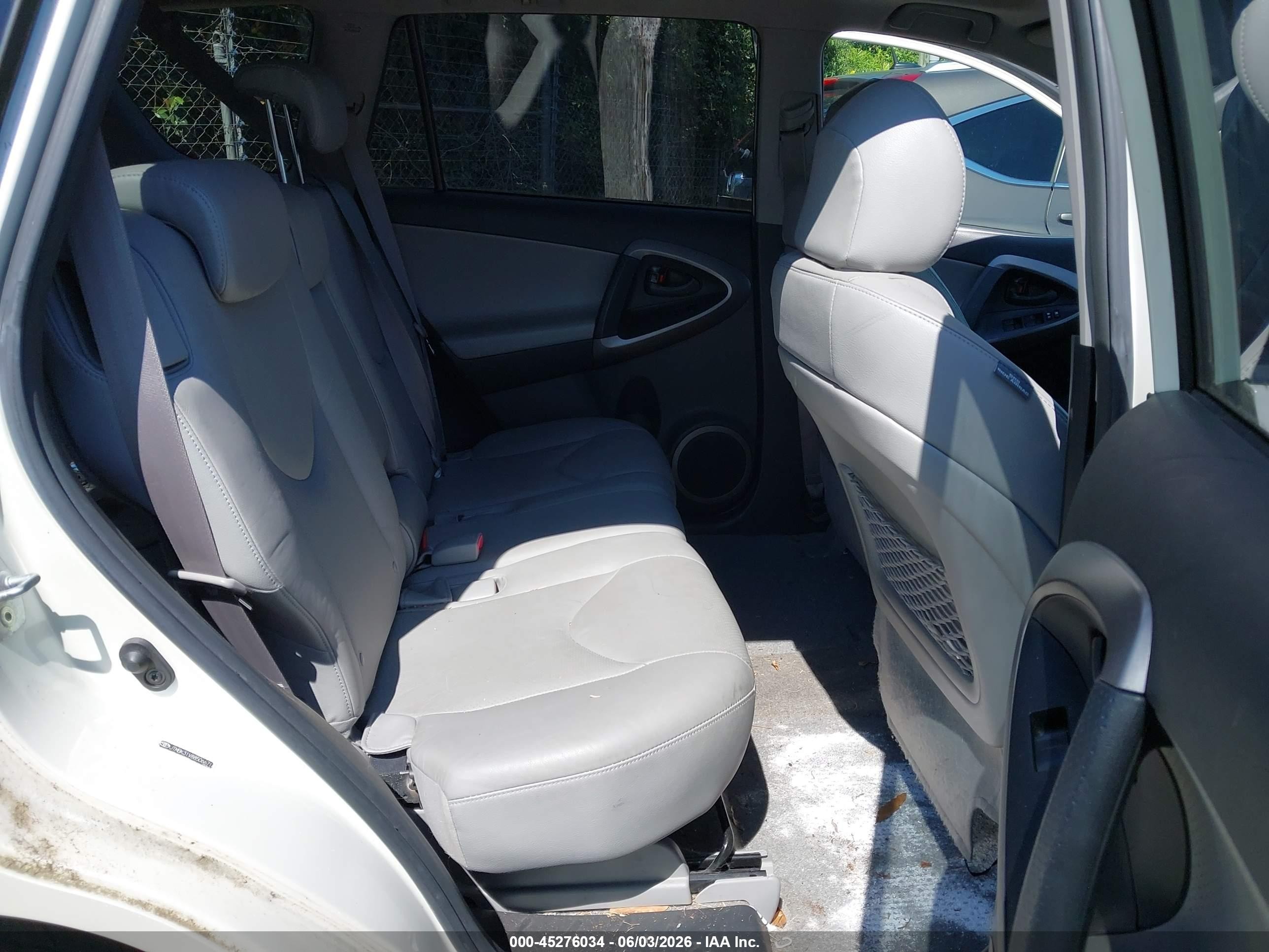 2008 Toyota Rav4 Limited V6 White vin: JTMBK31V885066714