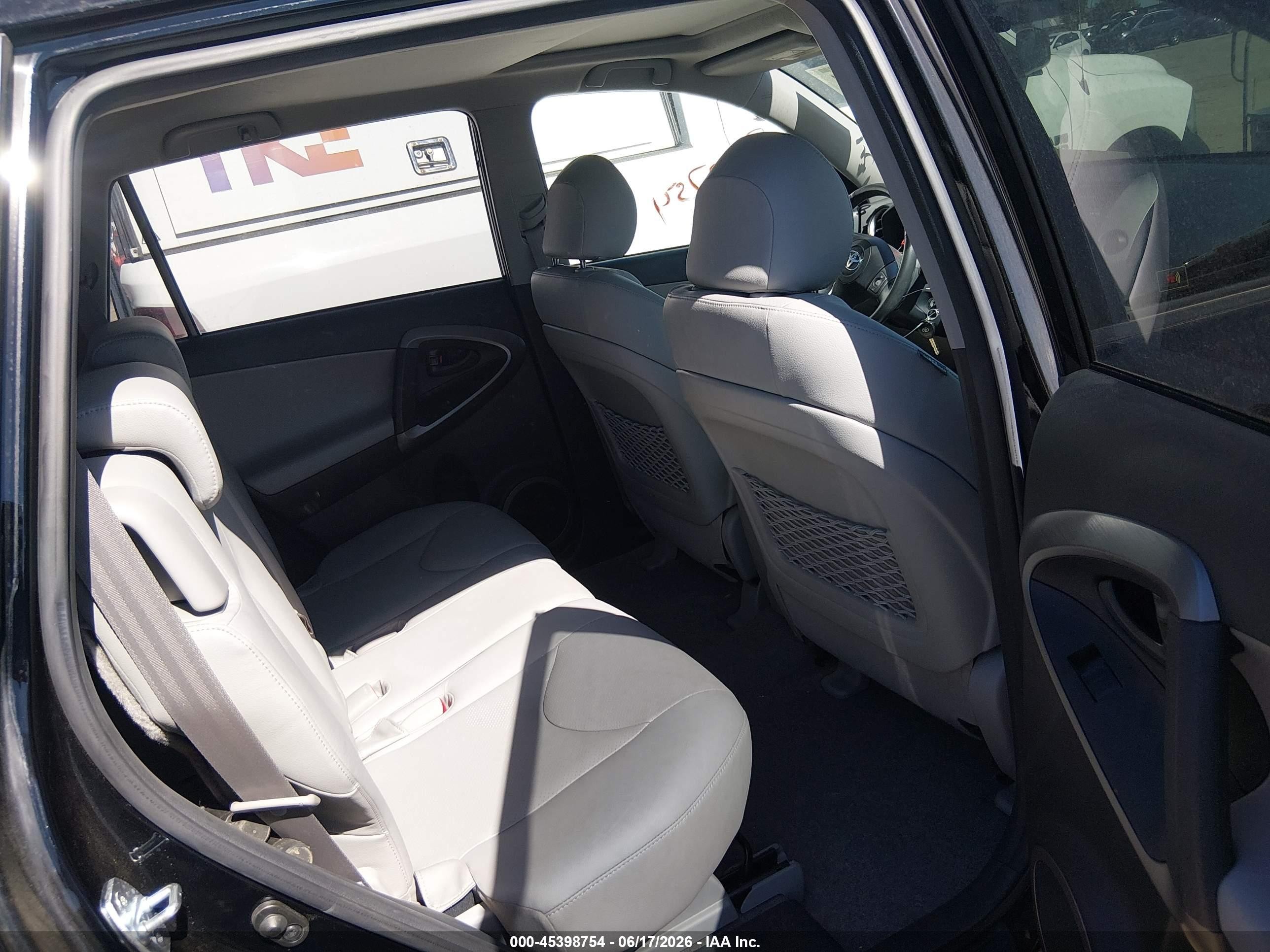 2008 Toyota Rav4 Limited V6 Black vin: JTMBK31V886031262