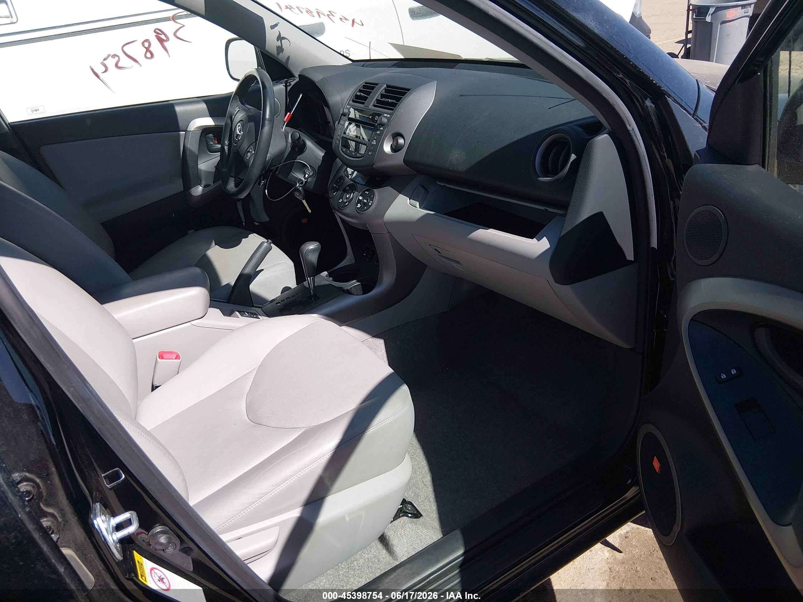 2008 Toyota Rav4 Limited V6 Black vin: JTMBK31V886031262