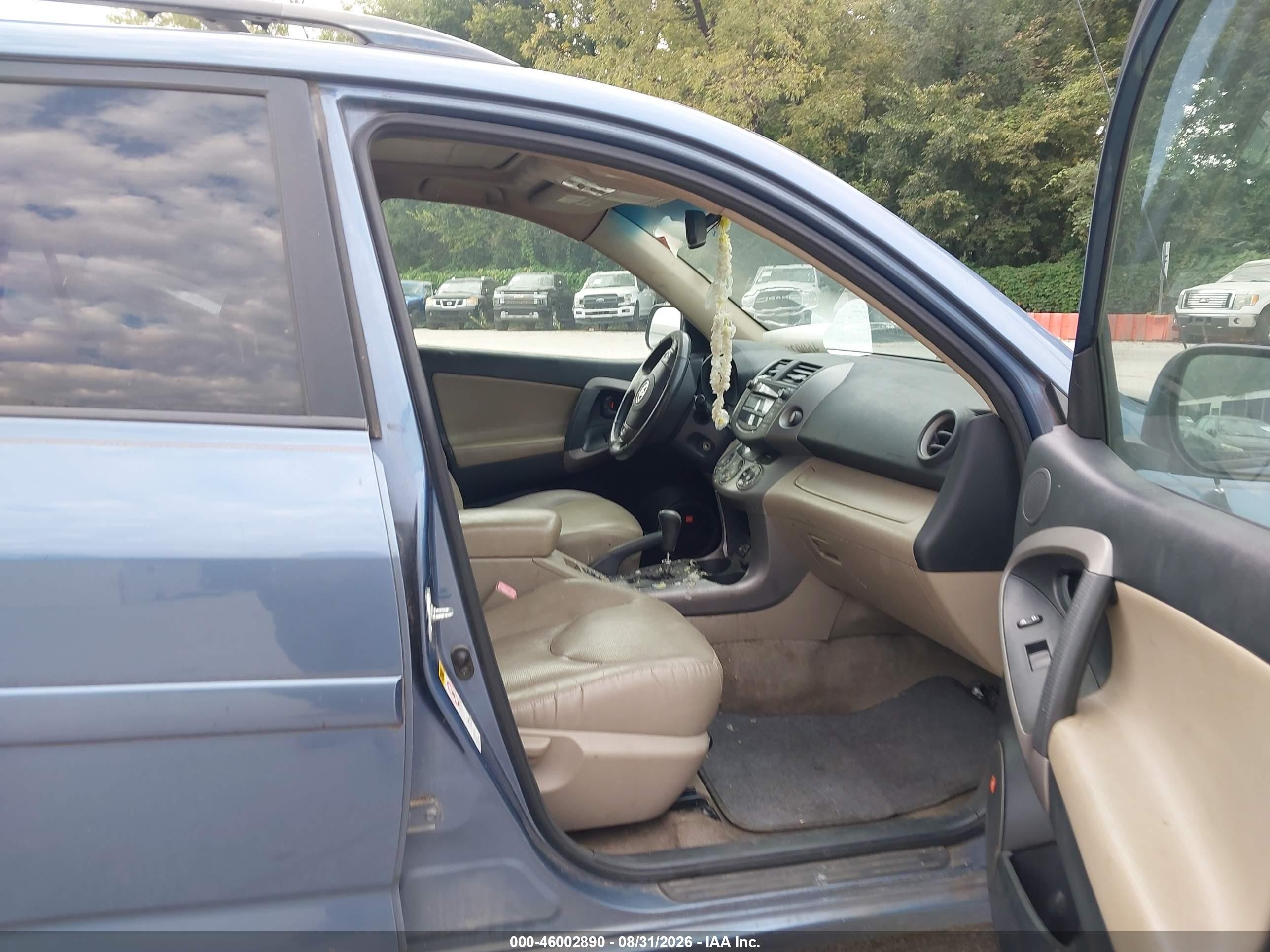 2008 Toyota Rav4 Limited V6 Light Blue vin: JTMBK31V886046800