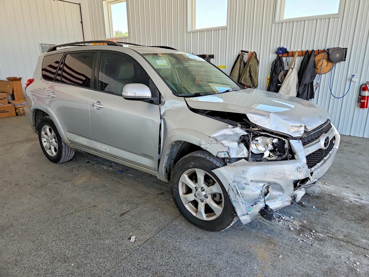 2009 Toyota Rav4 Limited Серебряный vin: JTMBK31V89D004530