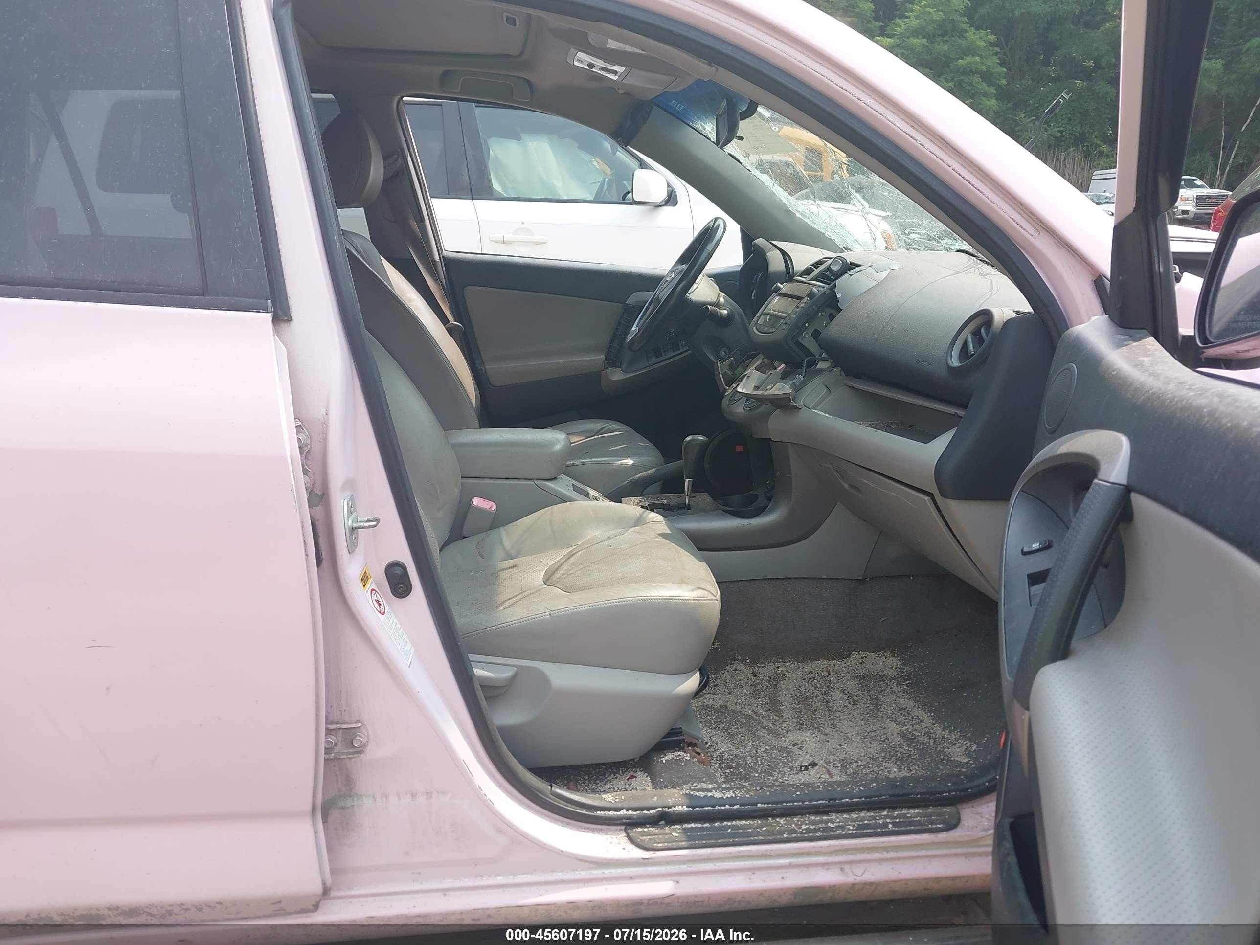 2006 Toyota Rav4 Limited V6 Pink vin: JTMBK31V965004154