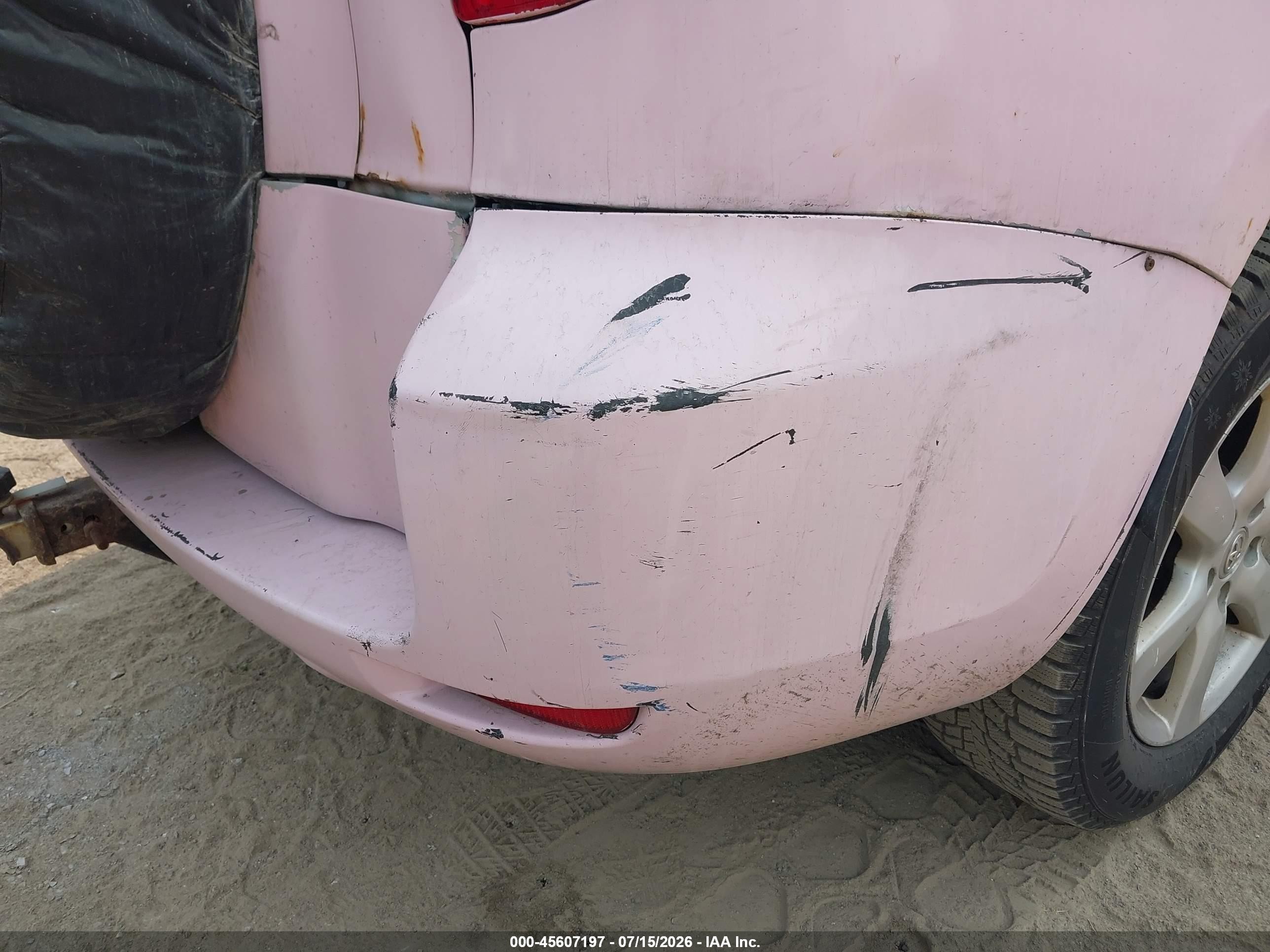 2006 Toyota Rav4 Limited V6 Pink vin: JTMBK31V965004154