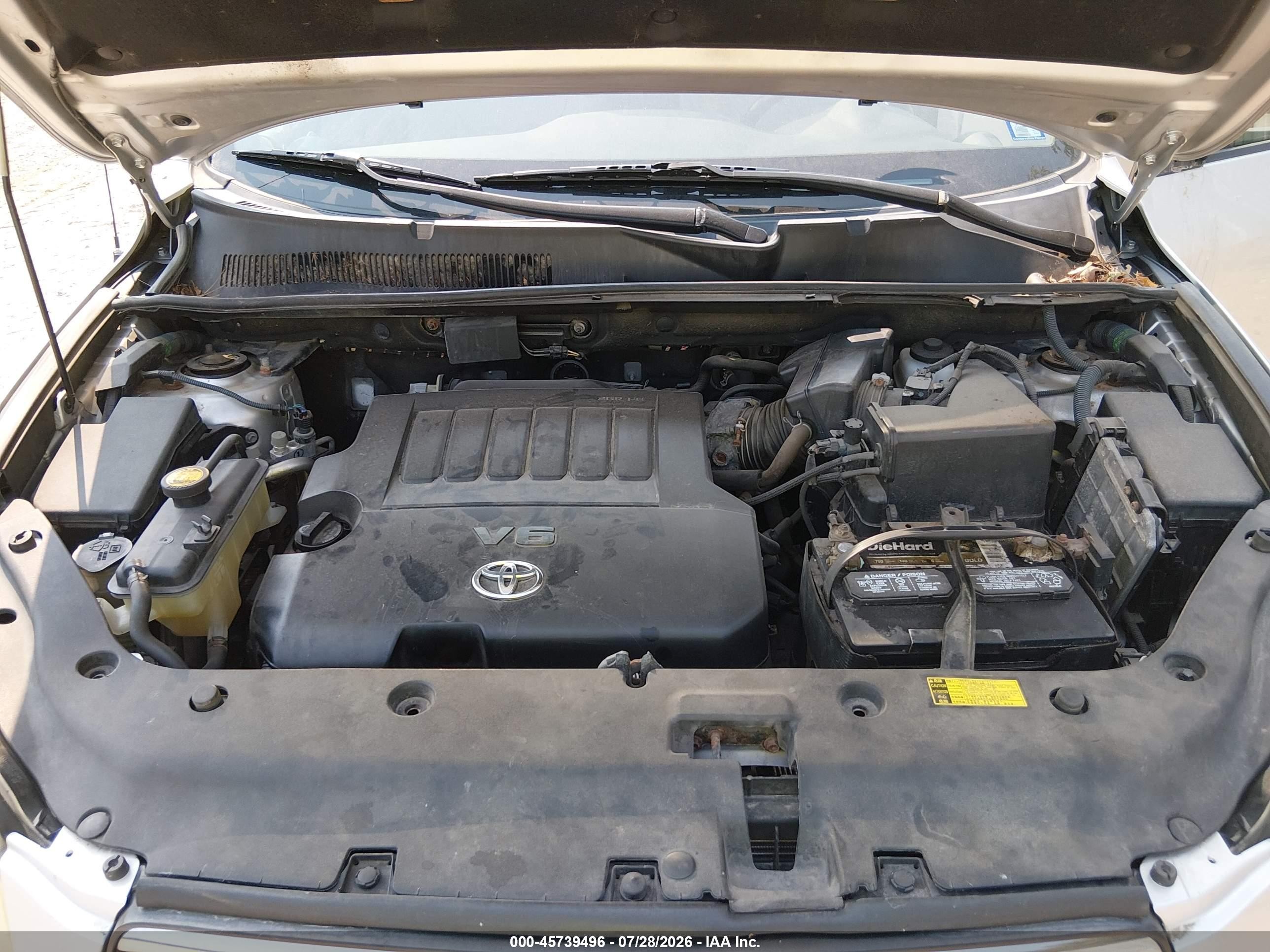 2007 Toyota Rav4 Limited Silver vin: JTMBK31V975025796