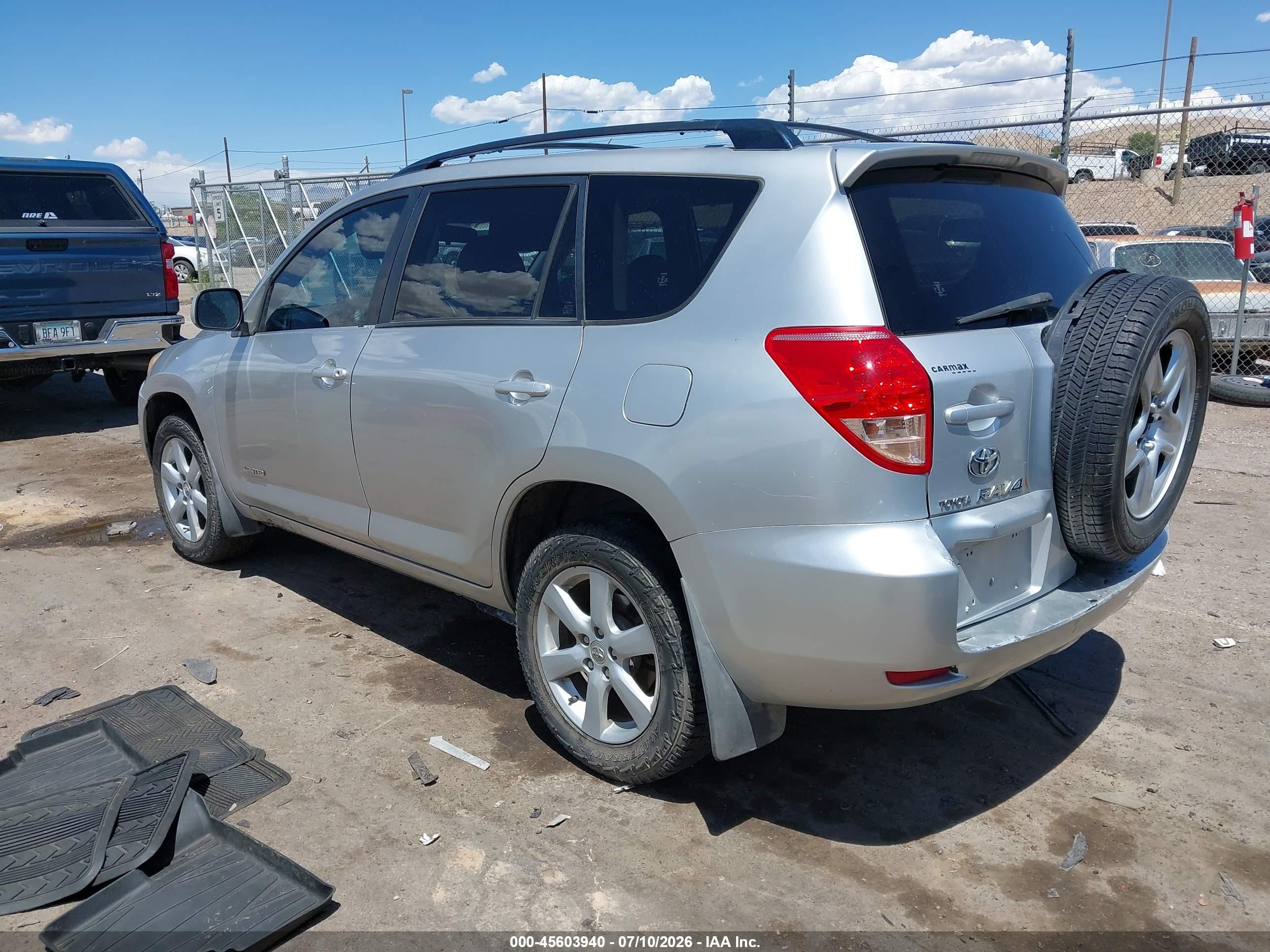 2007 Toyota Rav4 Limited Gray vin: JTMBK31V976023640