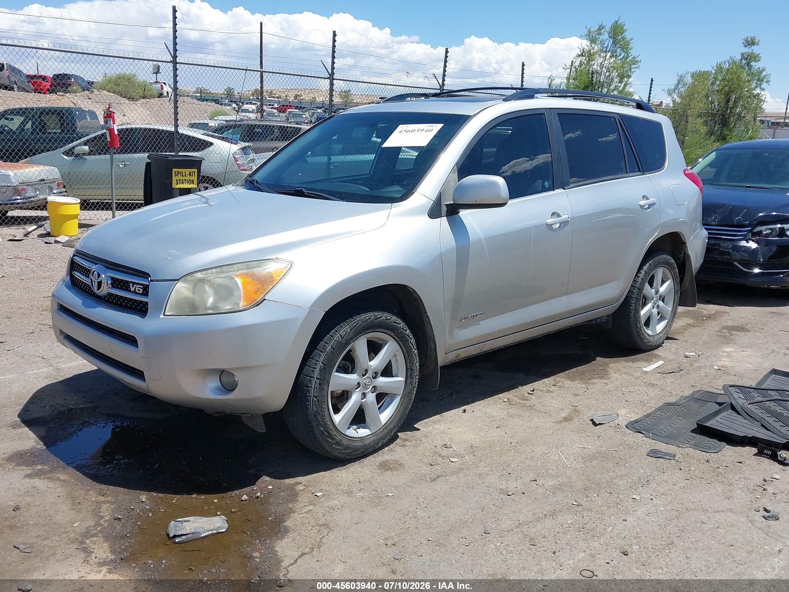 2007 Toyota Rav4 Limited Gray vin: JTMBK31V976023640