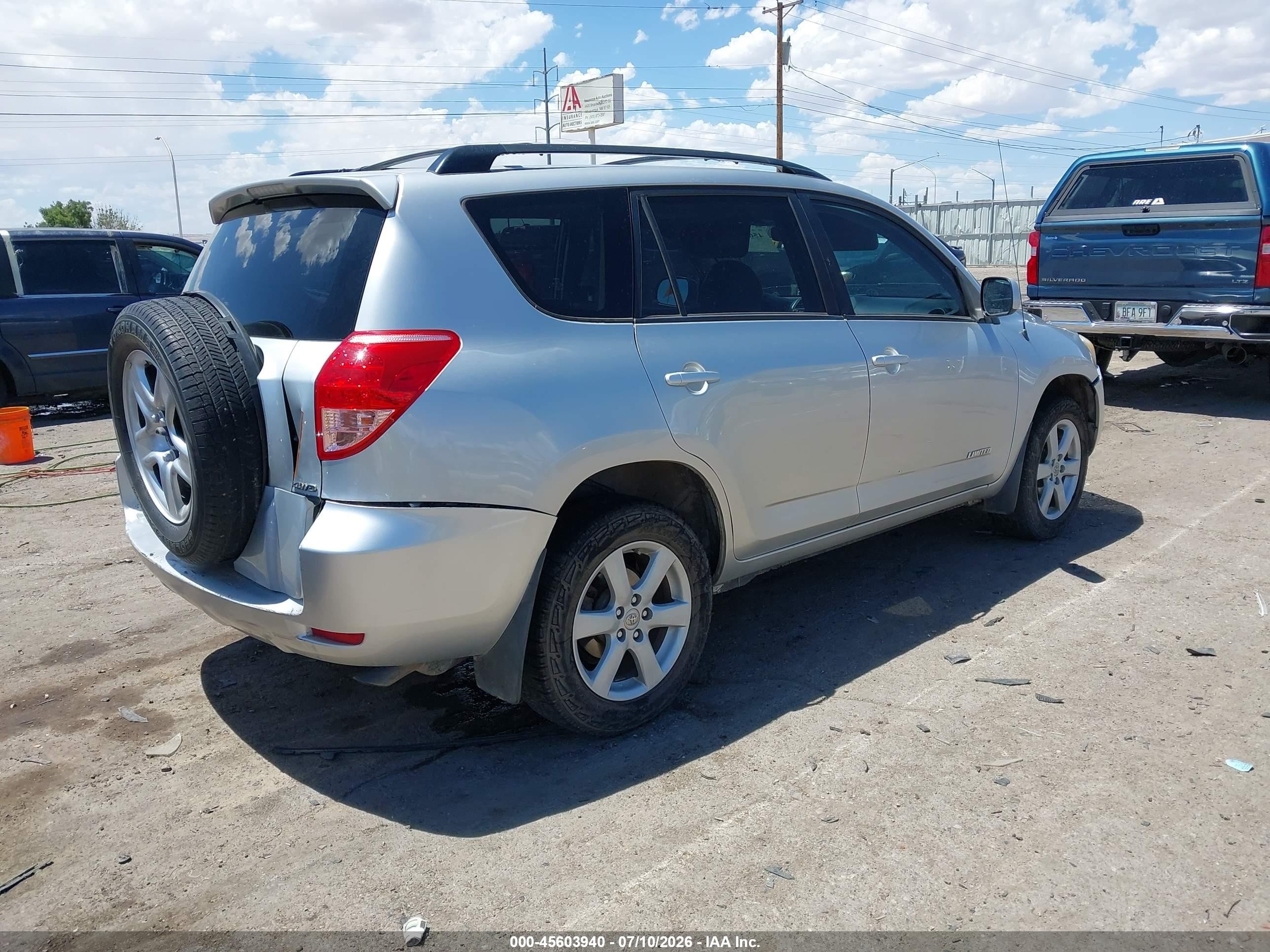 2007 Toyota Rav4 Limited Gray vin: JTMBK31V976023640