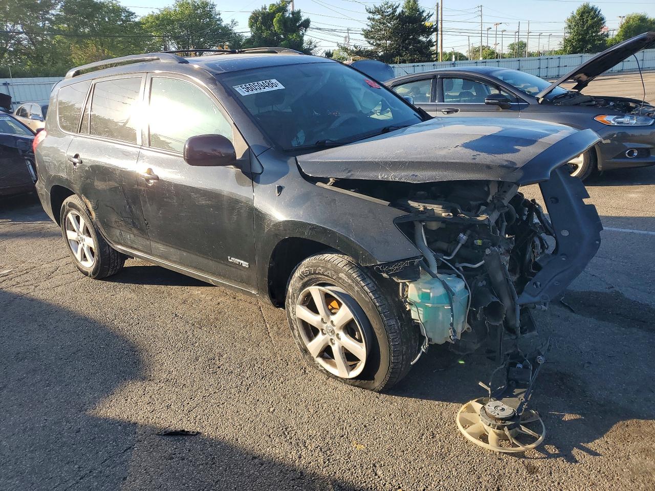 2008 Toyota Rav4 Limited Black vin: JTMBK31V985050473