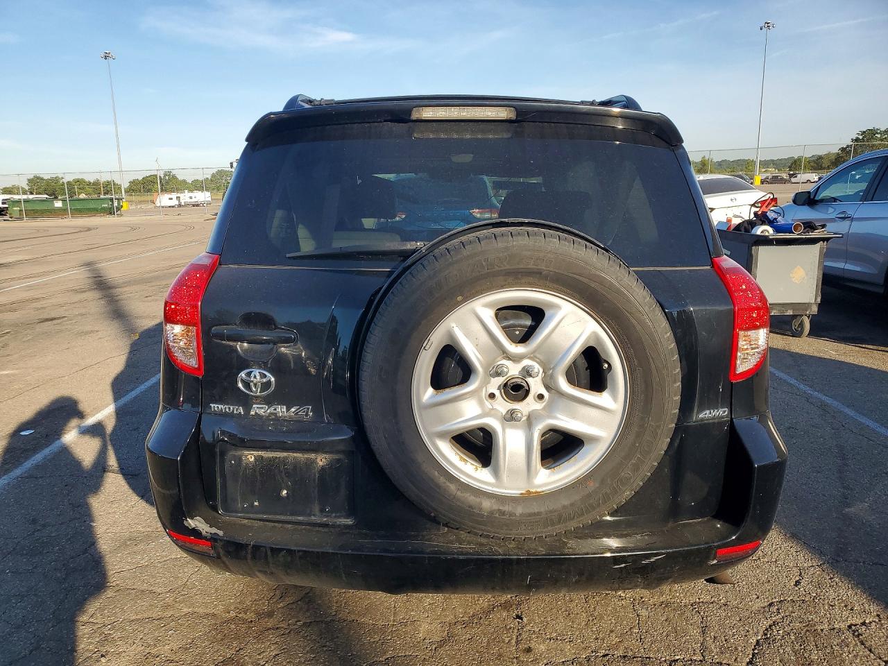 2008 Toyota Rav4 Limited Black vin: JTMBK31V985050473
