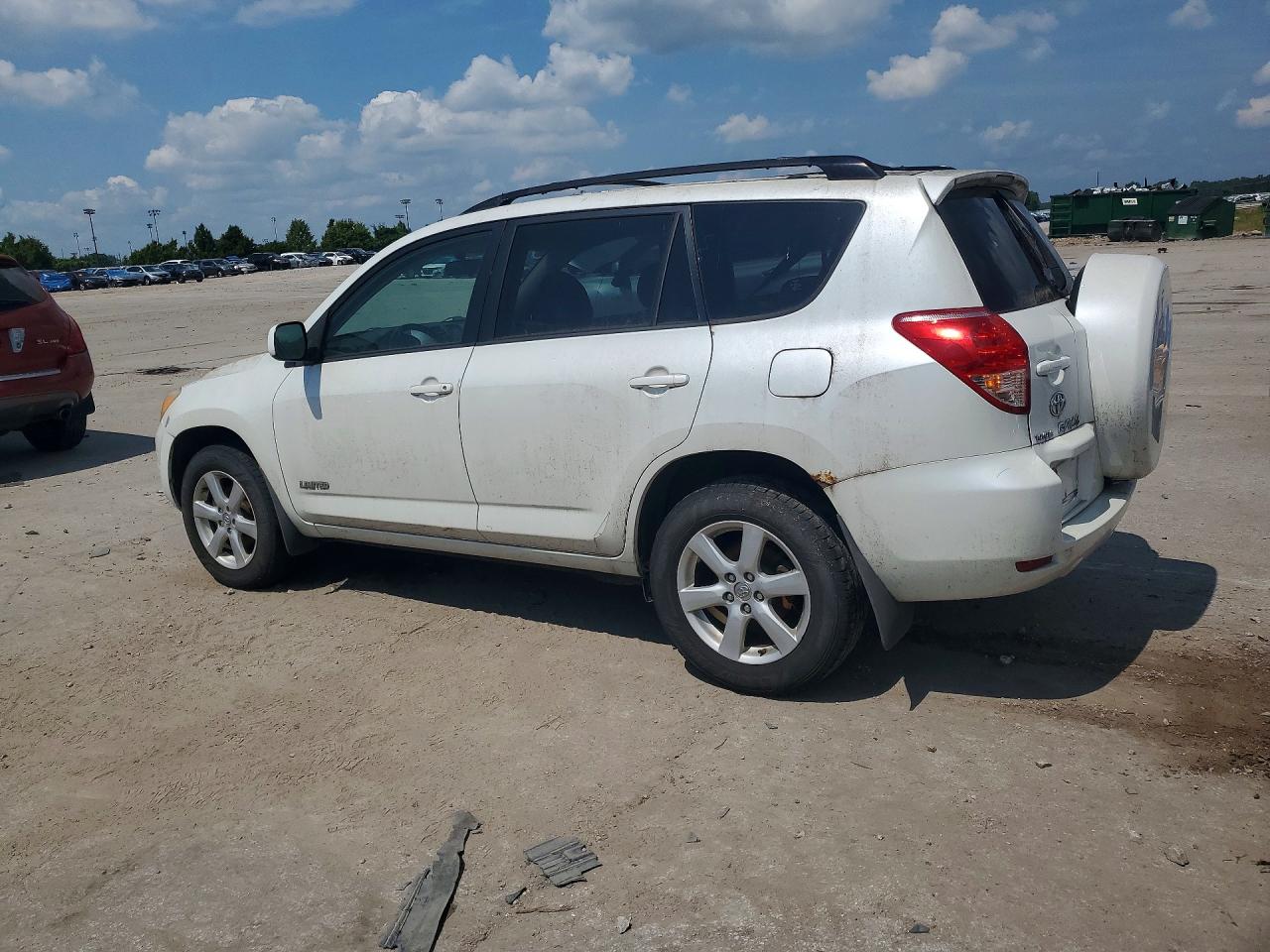 2008 Toyota Rav4 Limited White vin: JTMBK31V985054930