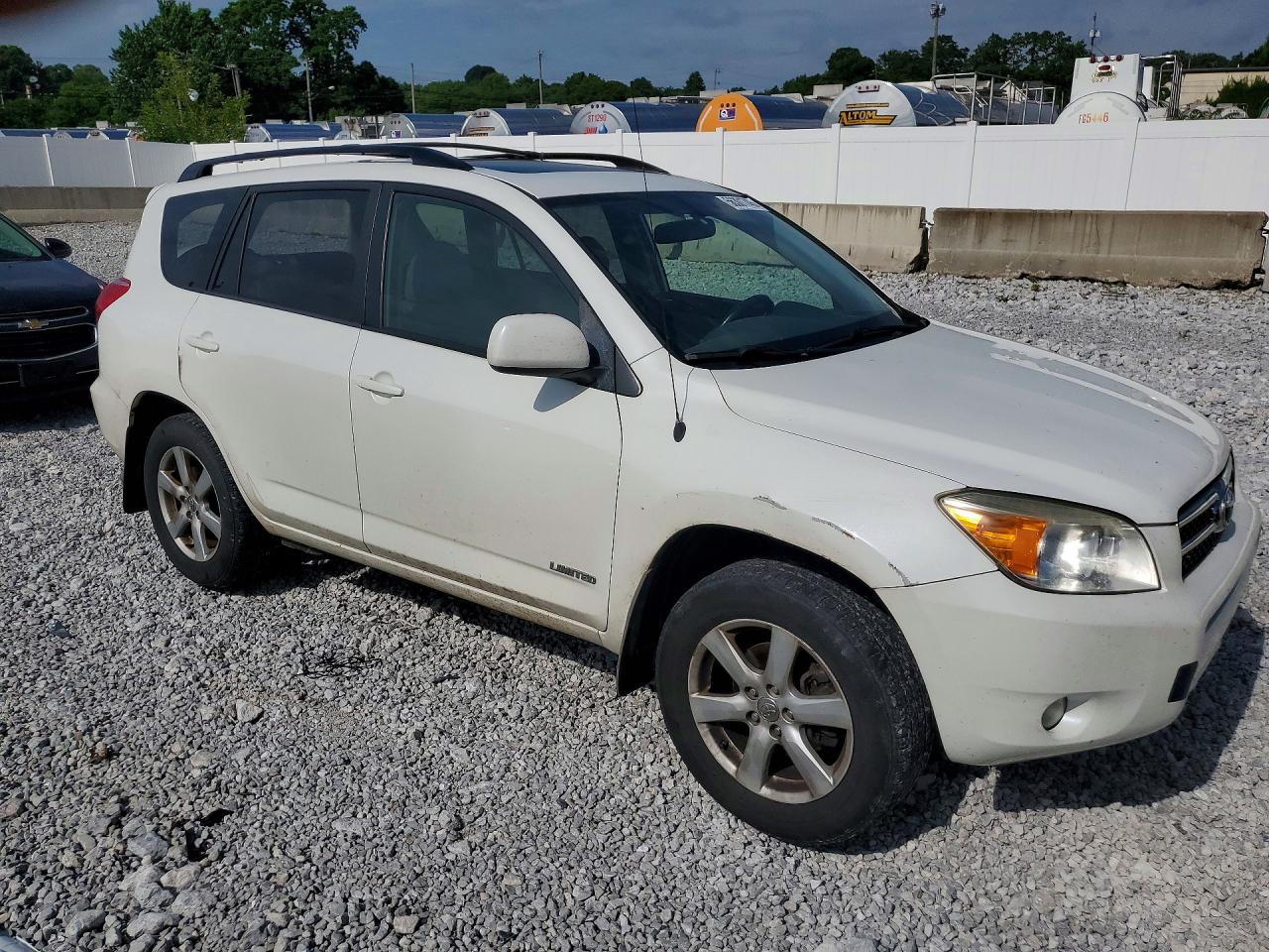 2008 Toyota Rav4 Limited White vin: JTMBK31V985060761