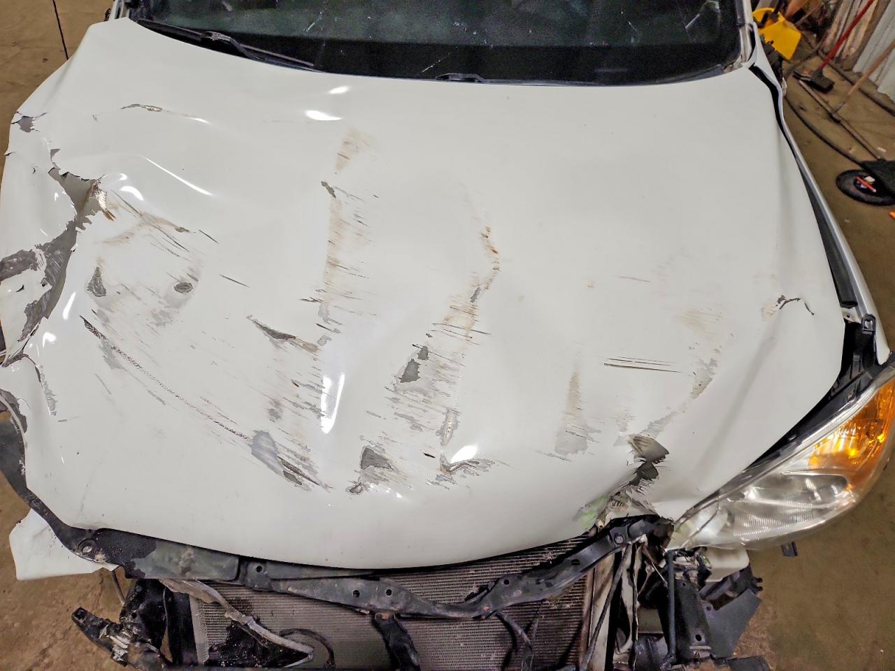 2008 Toyota Rav4 White vin: JTMBK31V985064695