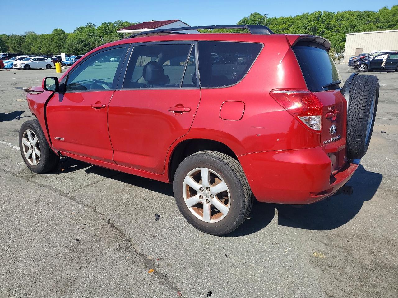 2008 Toyota Rav4 Limited Красный vin: JTMBK31V986034008