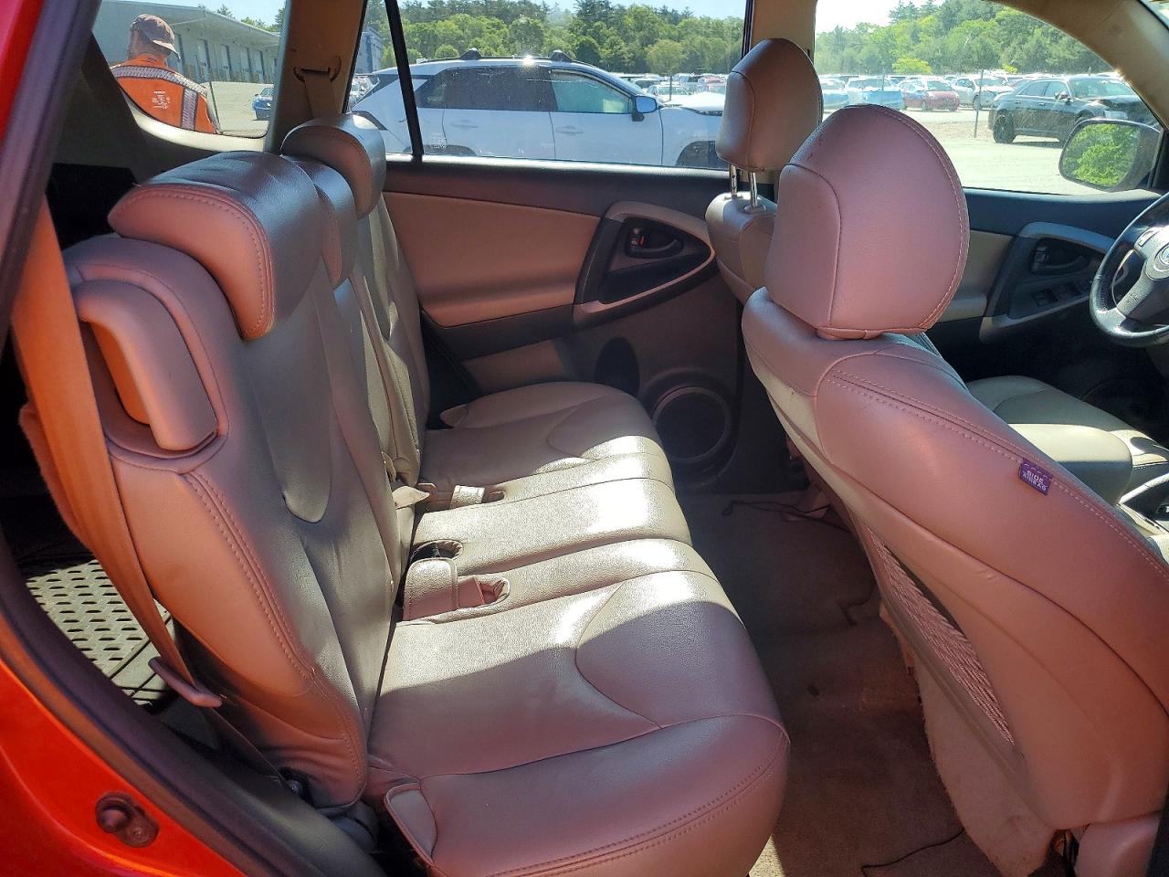 2008 Toyota Rav4 Limited Красный vin: JTMBK31V986034008