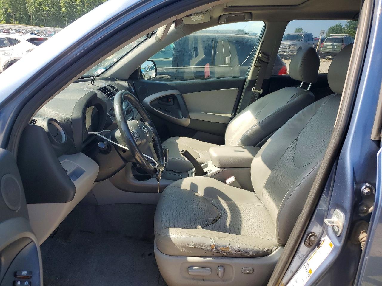 2008 Toyota Rav4 Limited Blue vin: JTMBK31V986035501