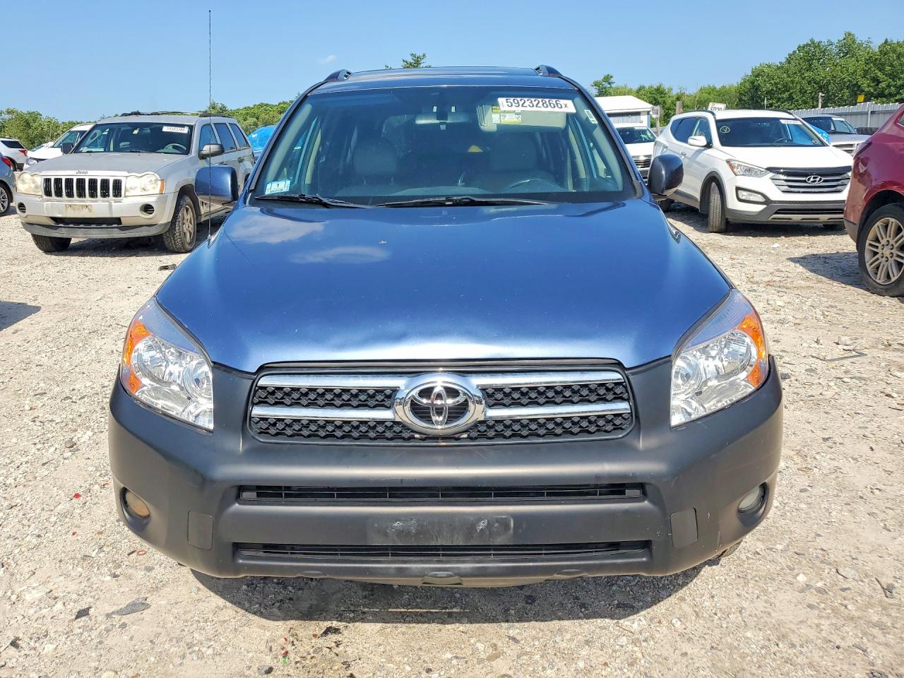 2008 Toyota Rav4 Limited Blue vin: JTMBK31V986035501