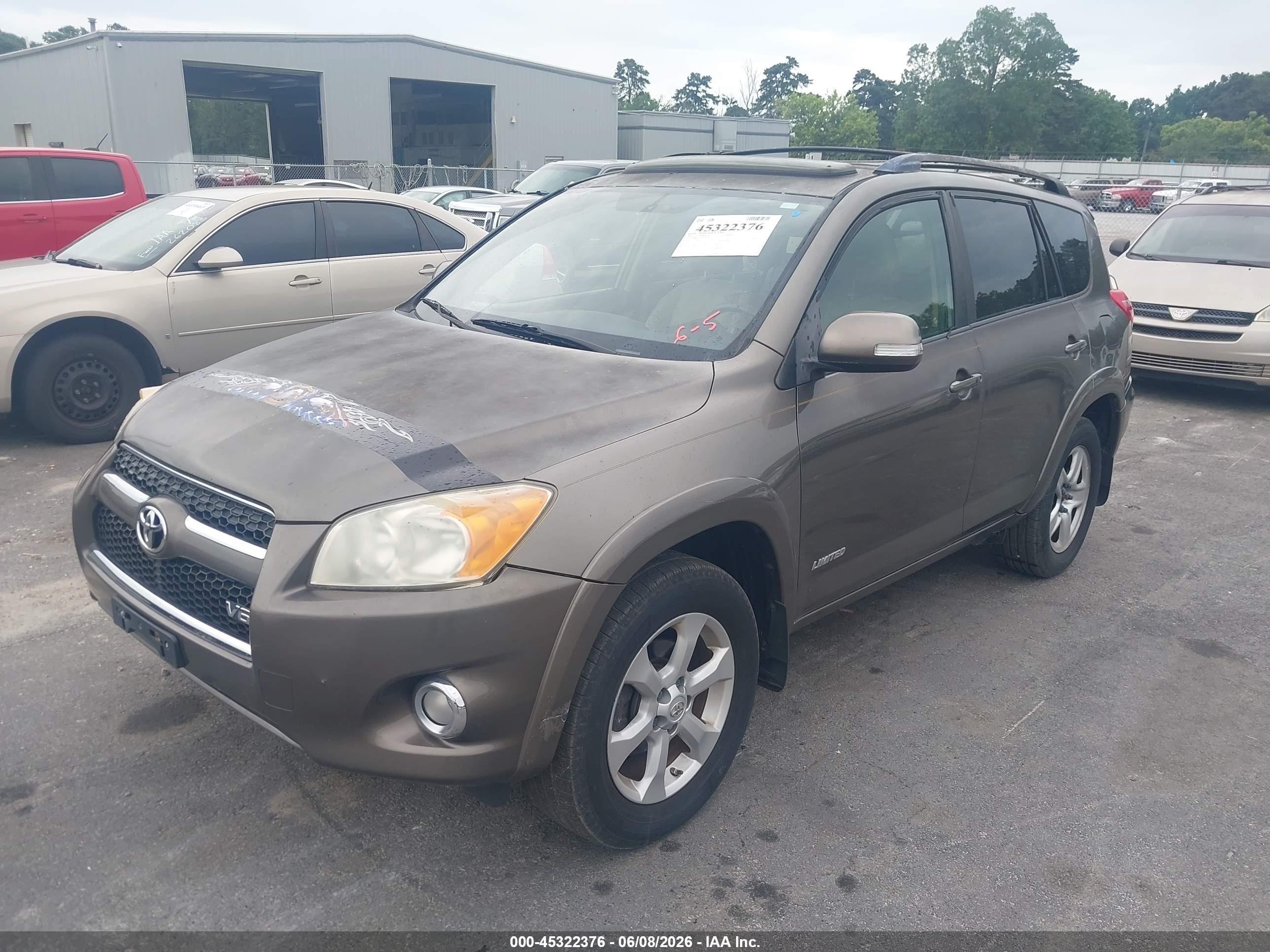 2009 Toyota Rav4 Limited V6 Бежевый vin: JTMBK31V995075049