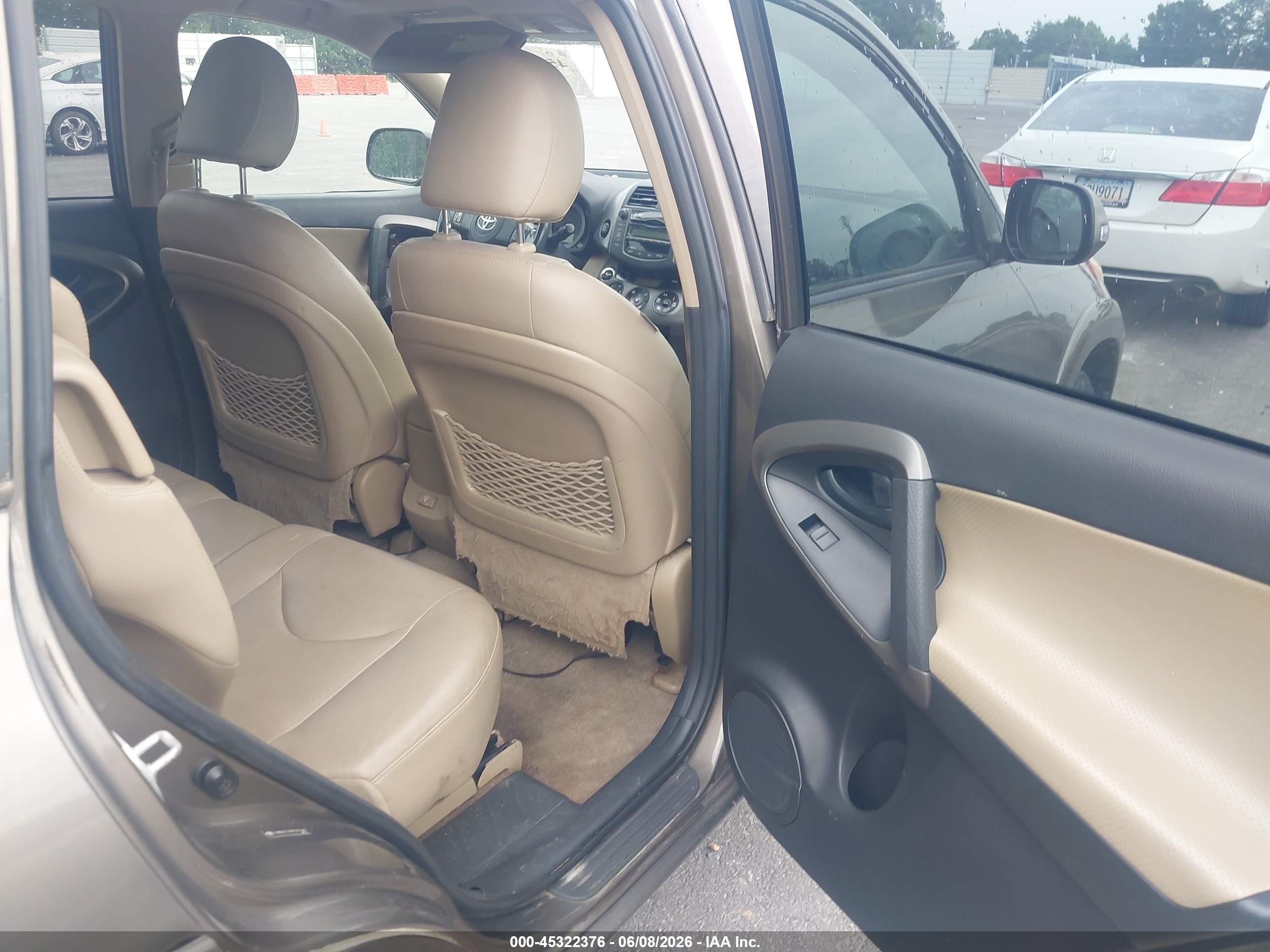 2009 Toyota Rav4 Limited V6 Бежевый vin: JTMBK31V995075049
