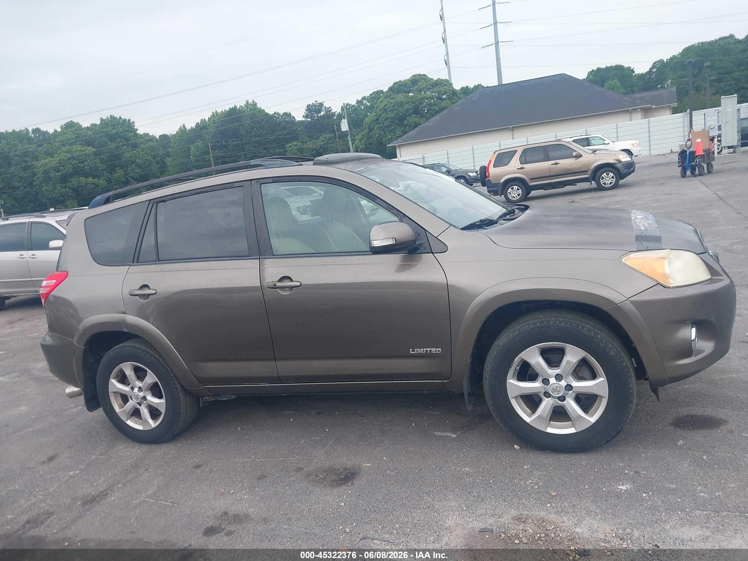 2009 Toyota Rav4 Limited V6 Бежевый vin: JTMBK31V995075049