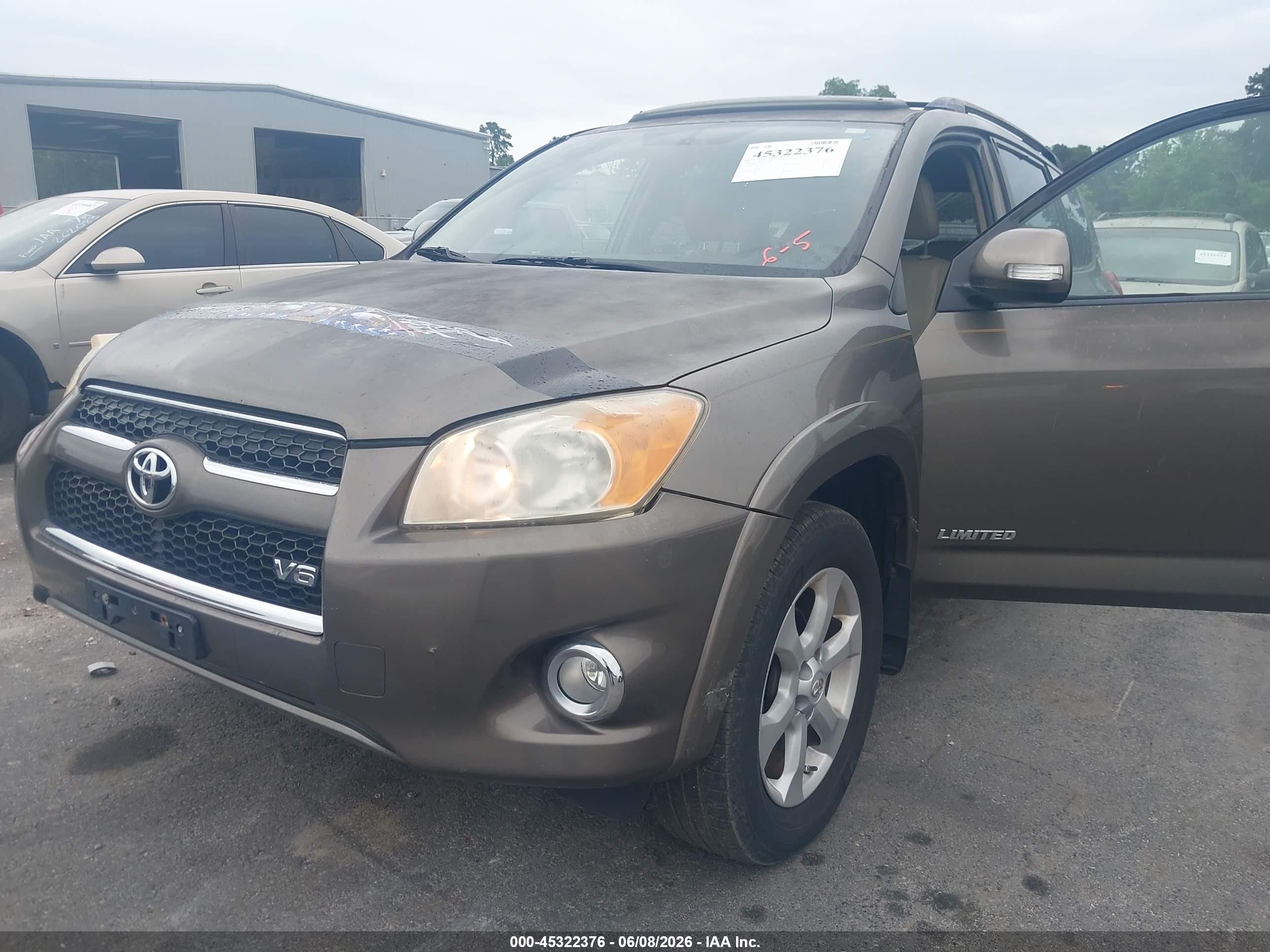 2009 Toyota Rav4 Limited V6 Бежевый vin: JTMBK31V995075049