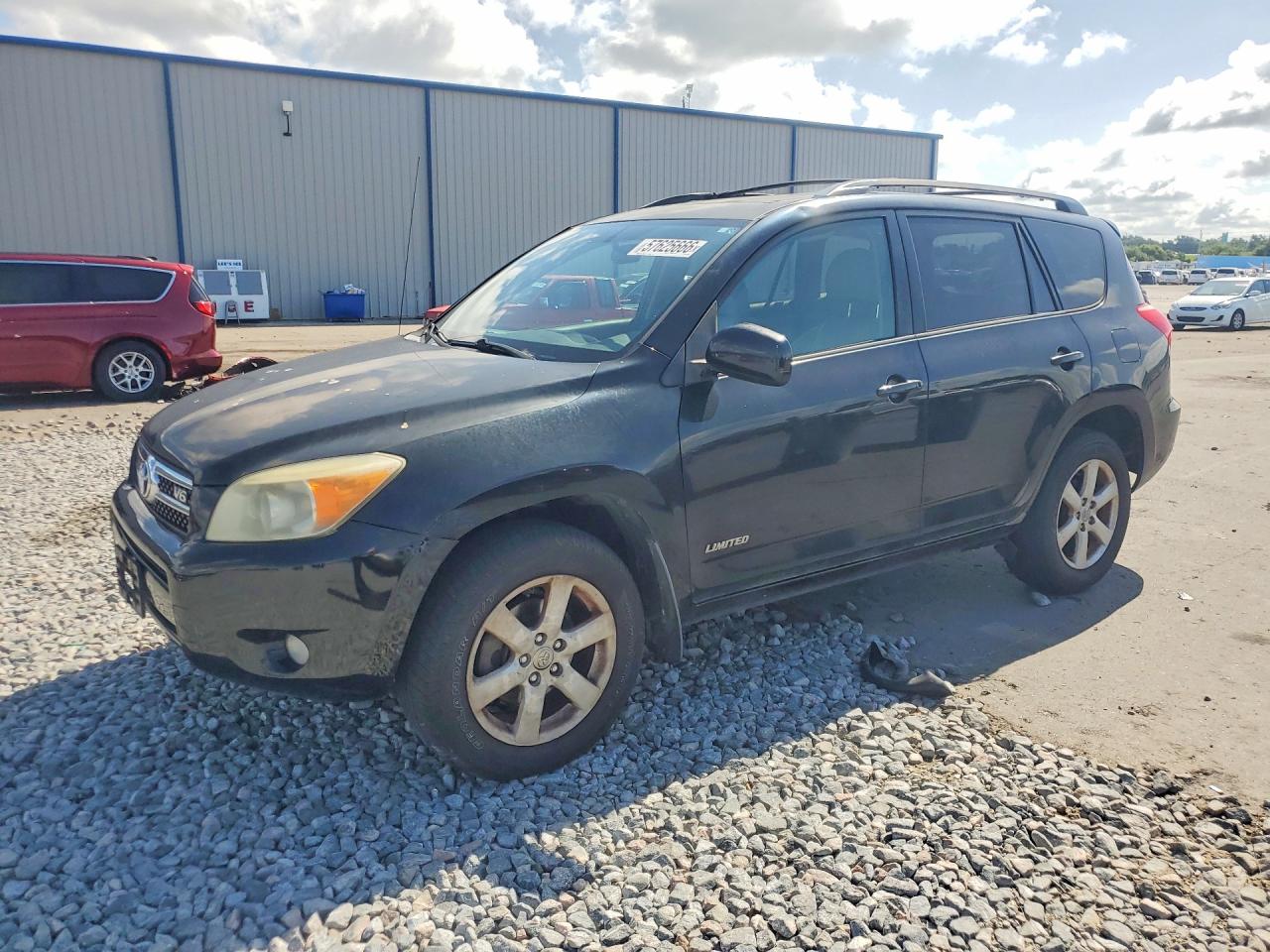 2007 Toyota Rav4 Limited Black vin: JTMBK31VX75014631