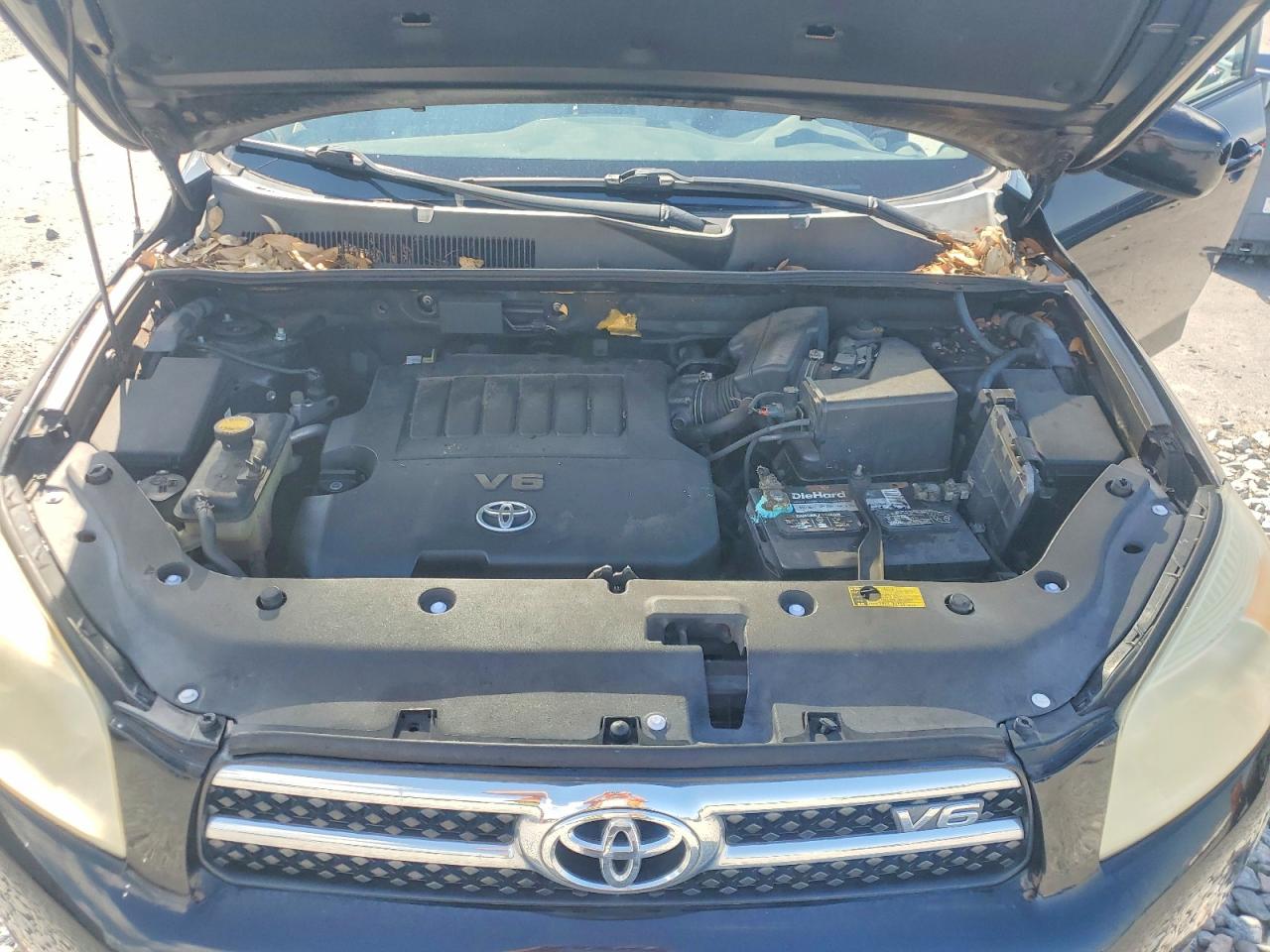2007 Toyota Rav4 Limited Black vin: JTMBK31VX75014631
