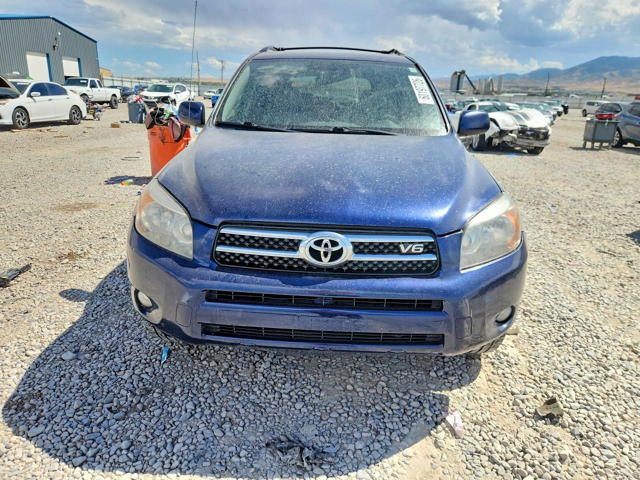 2007 Toyota Rav4 Limited Blue vin: JTMBK31VX75039738