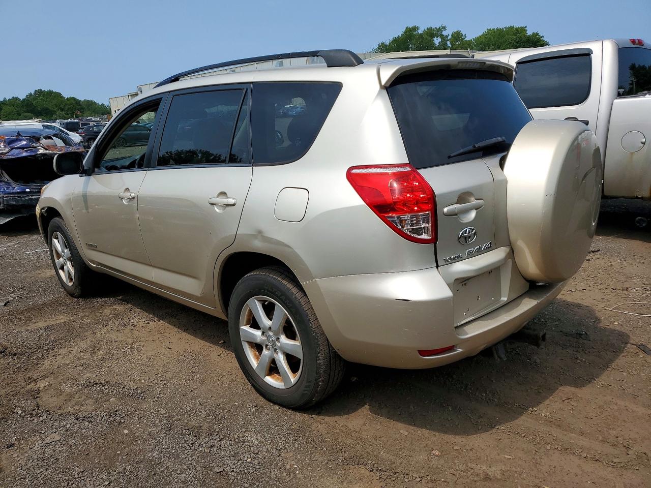 2008 Toyota Rav4 Limited Beige vin: JTMBK31VX85067332