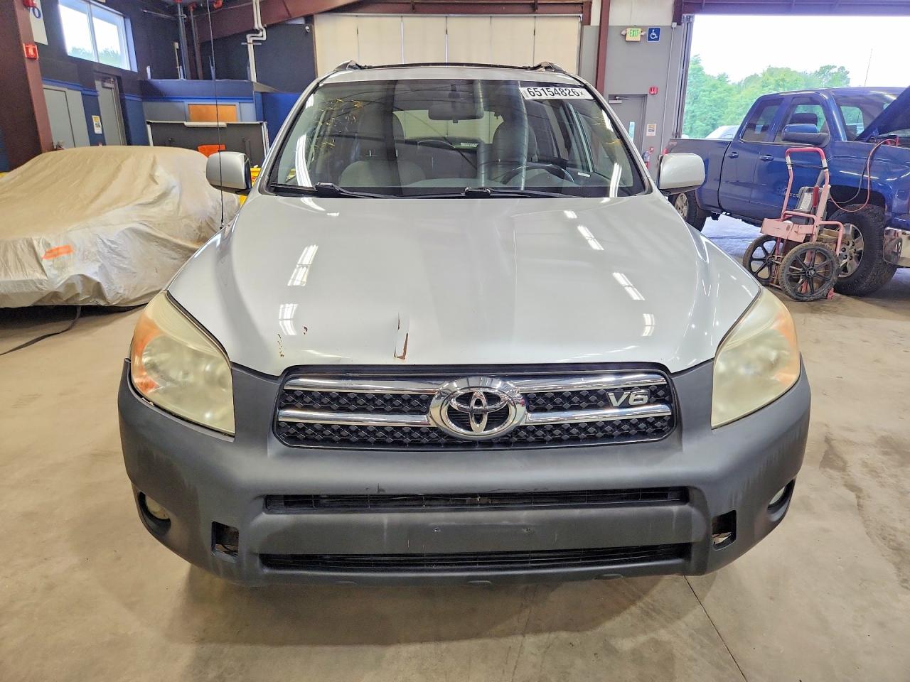2008 Toyota Rav4 Limited Silver vin: JTMBK31VX85071266
