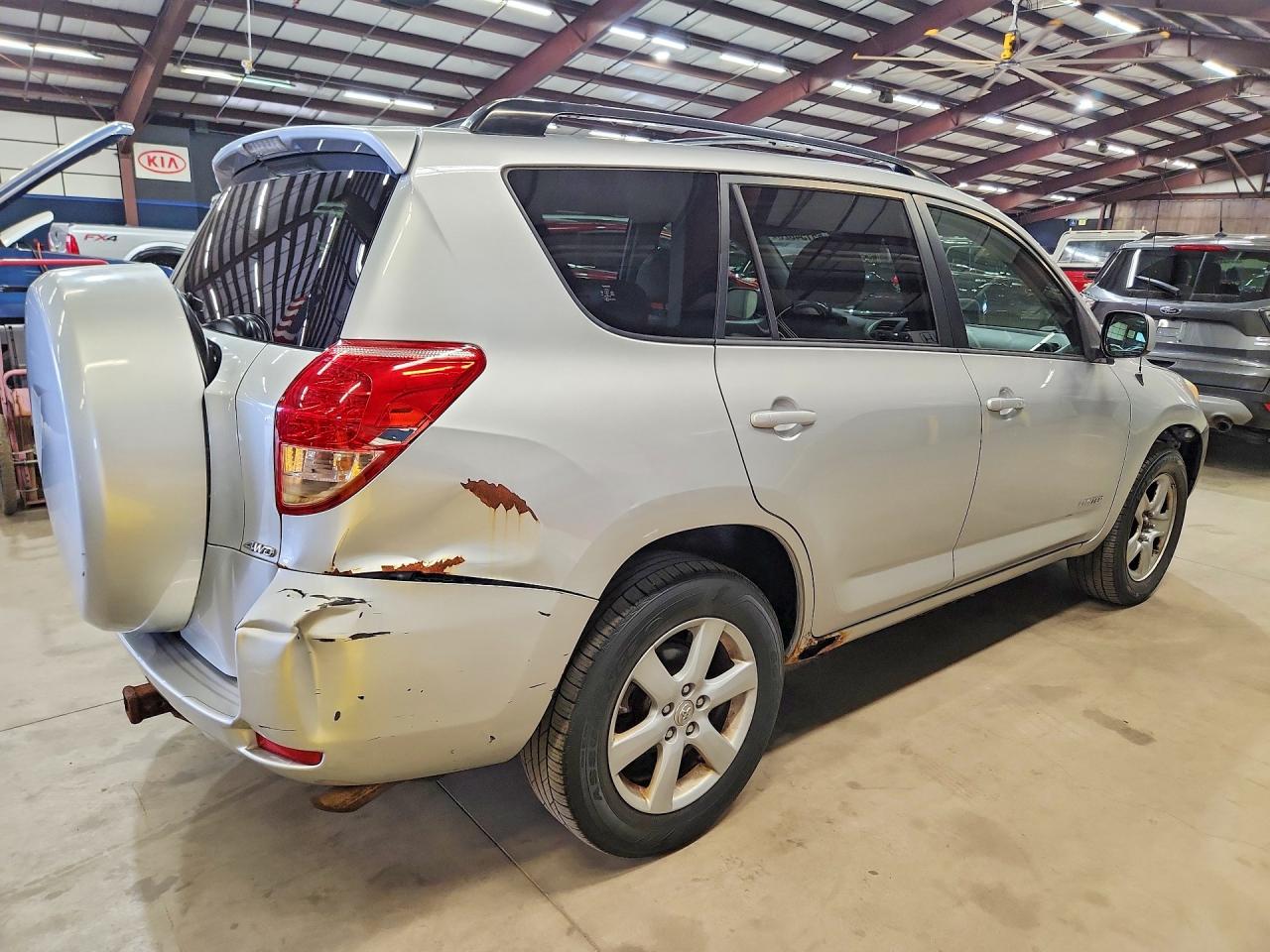 2008 Toyota Rav4 Limited Silver vin: JTMBK31VX85071266