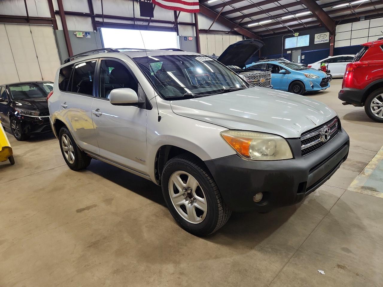 2008 Toyota Rav4 Limited Silver vin: JTMBK31VX85071266