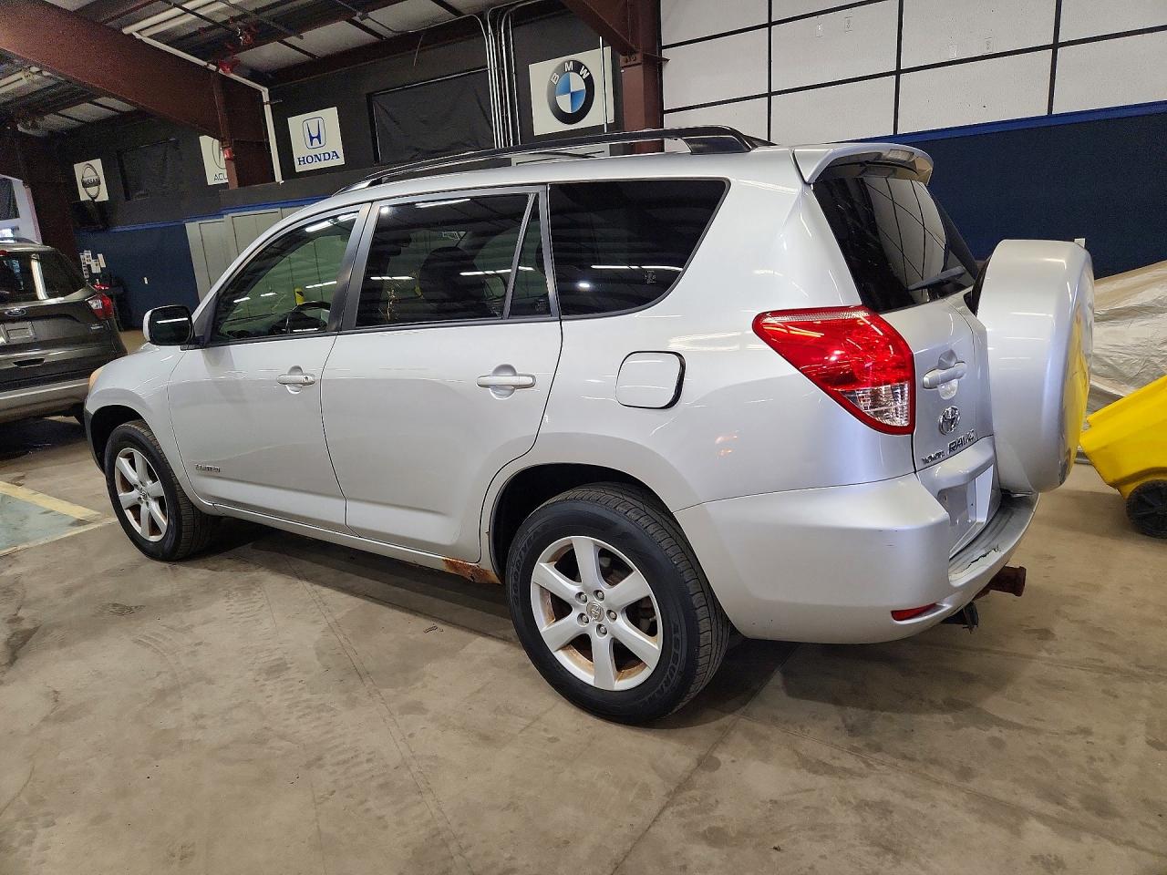 2008 Toyota Rav4 Limited Silver vin: JTMBK31VX85071266