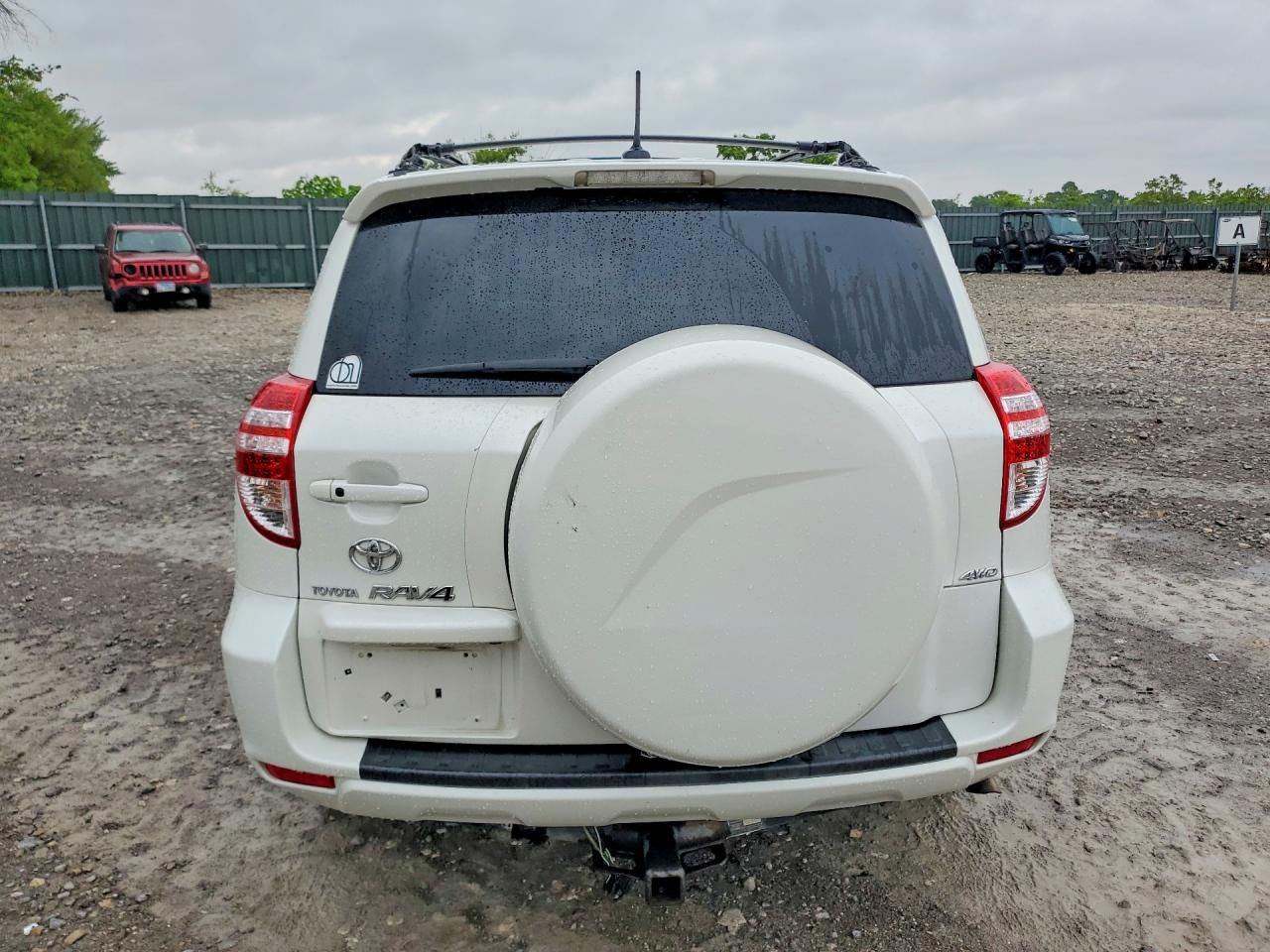 2009 Toyota Rav4 Limited White vin: JTMBK31VX95076226