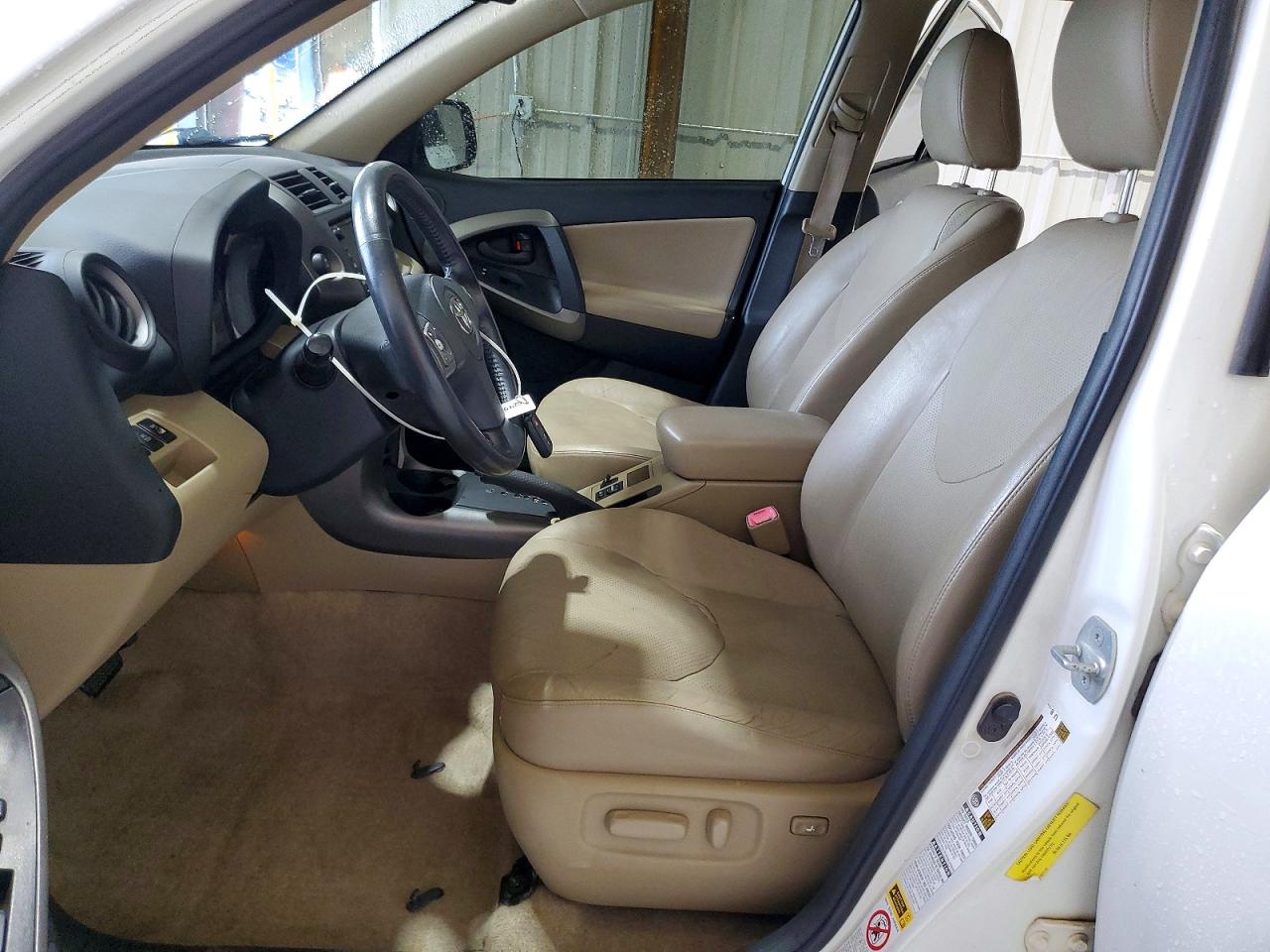 2009 Toyota Rav4 Limited White vin: JTMBK31VX95076226