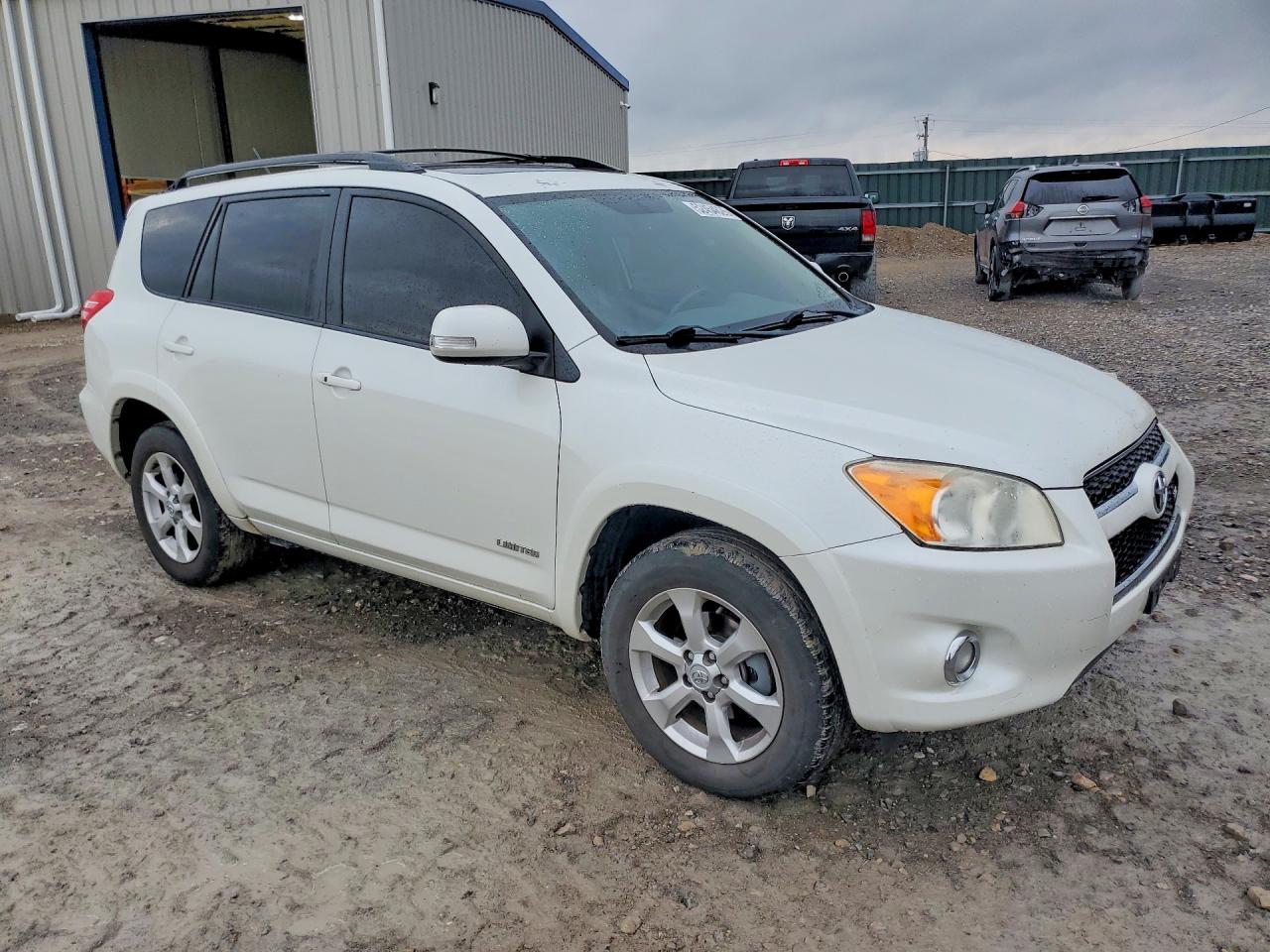 2009 Toyota Rav4 Limited White vin: JTMBK31VX95076226