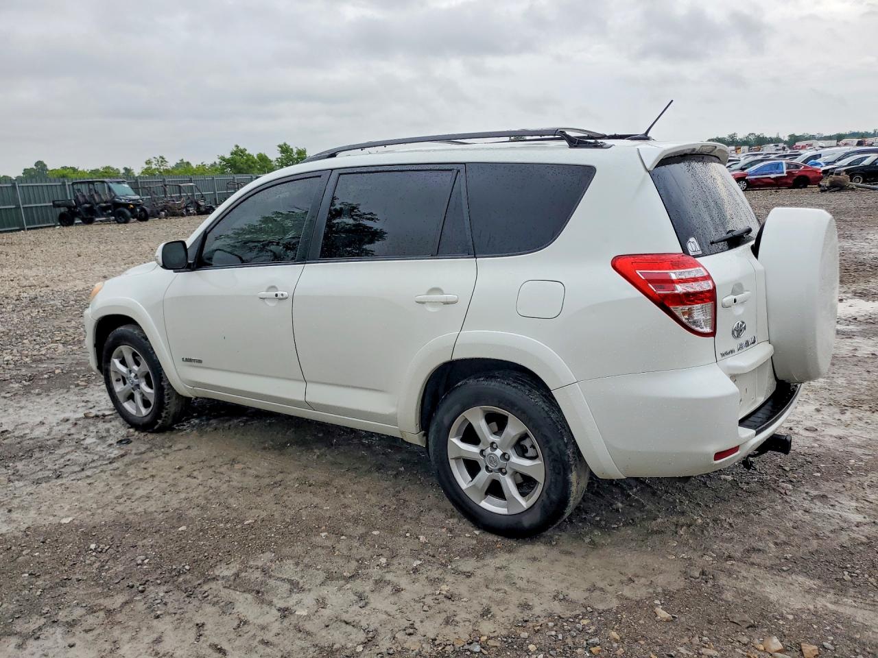 2009 Toyota Rav4 Limited White vin: JTMBK31VX95076226