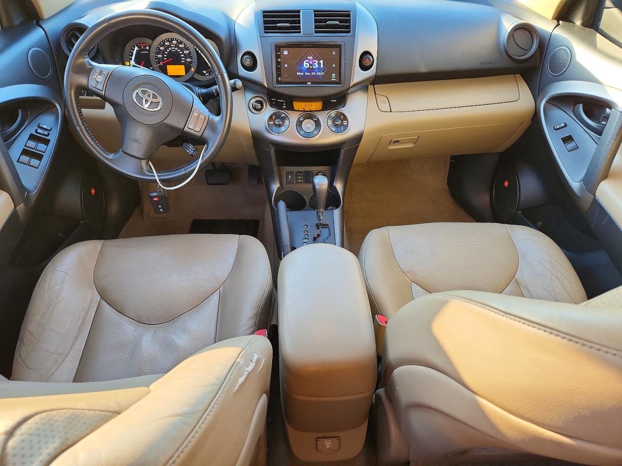 2009 Toyota Rav4 Limited White vin: JTMBK31VX95081670
