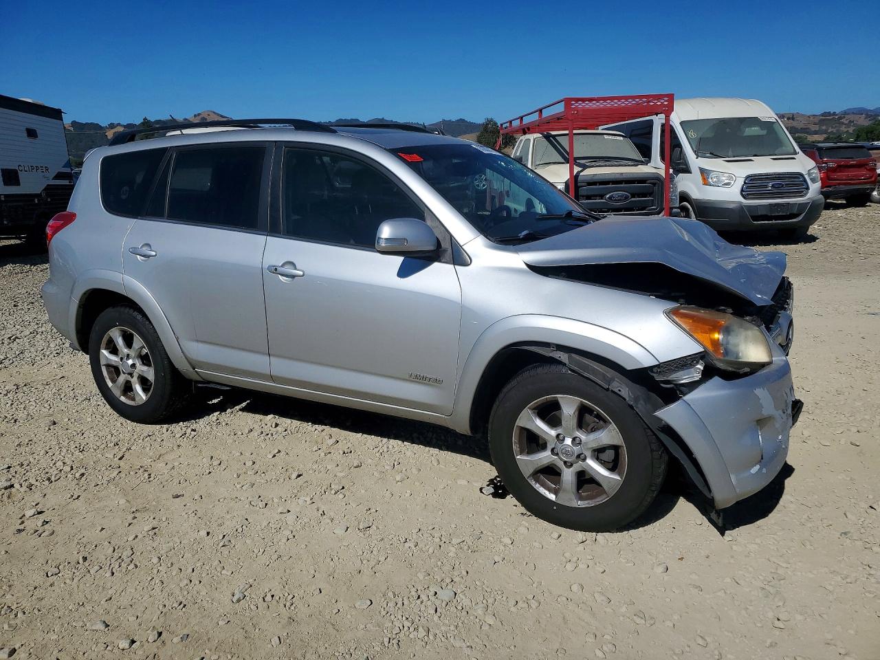 2009 Toyota Rav4 Limited Silver vin: JTMBK31VX9D006800