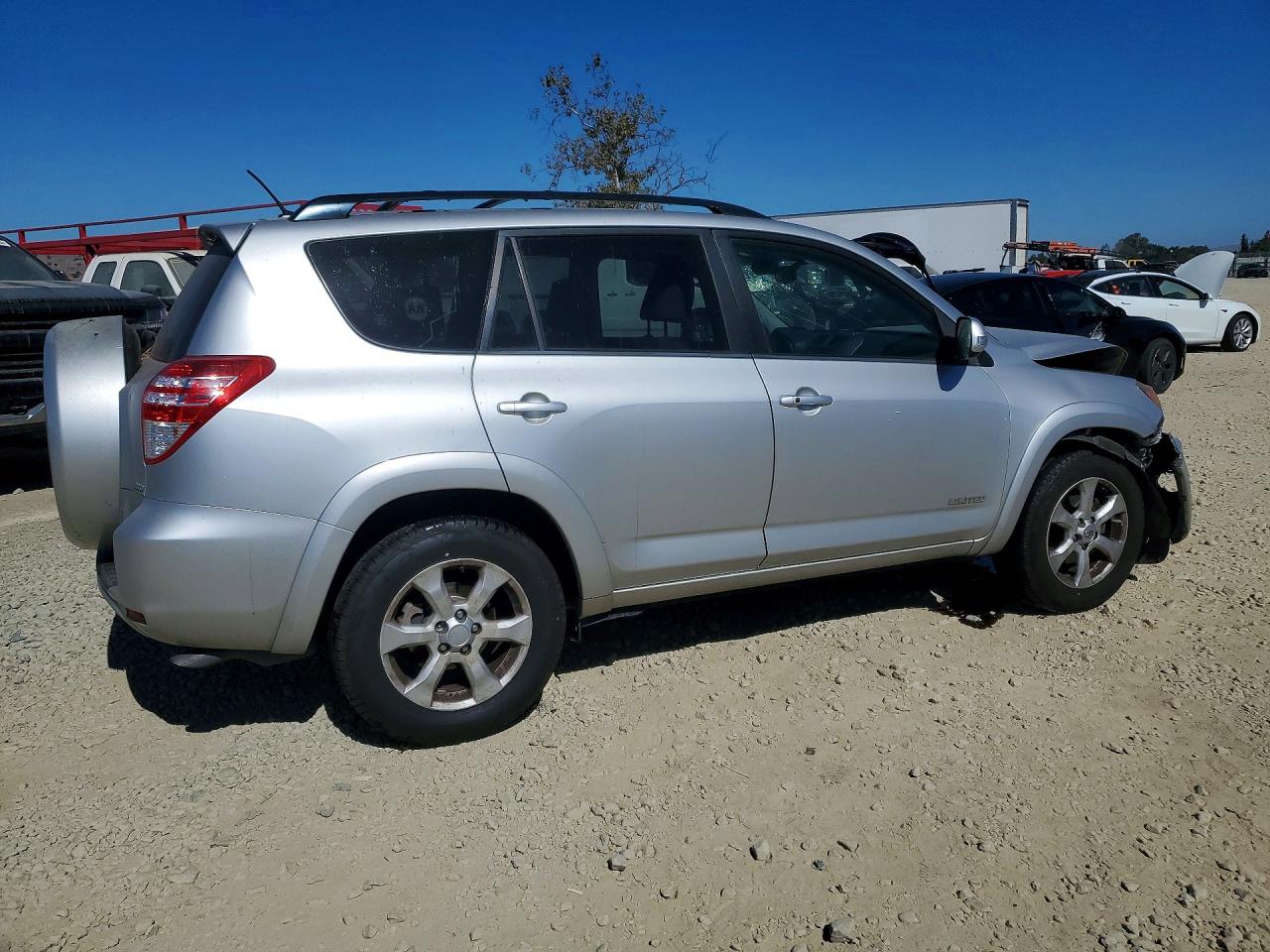 2009 Toyota Rav4 Limited Silver vin: JTMBK31VX9D006800