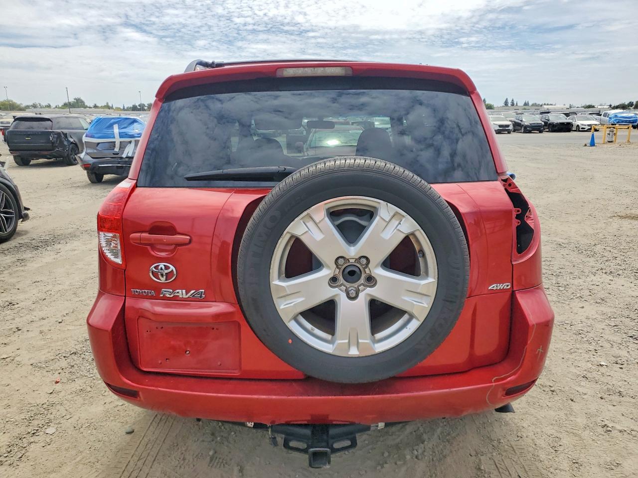 2006 Toyota Rav4 Sport Red vin: JTMBK32V065000069