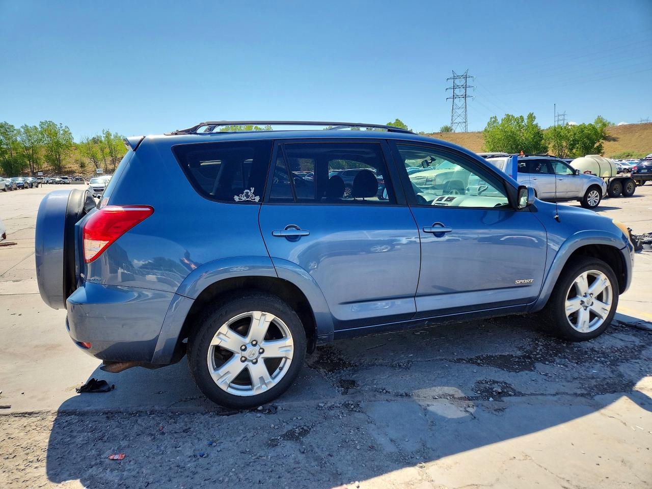 2006 Toyota Rav 4 Blue vin: JTMBK32V065010004